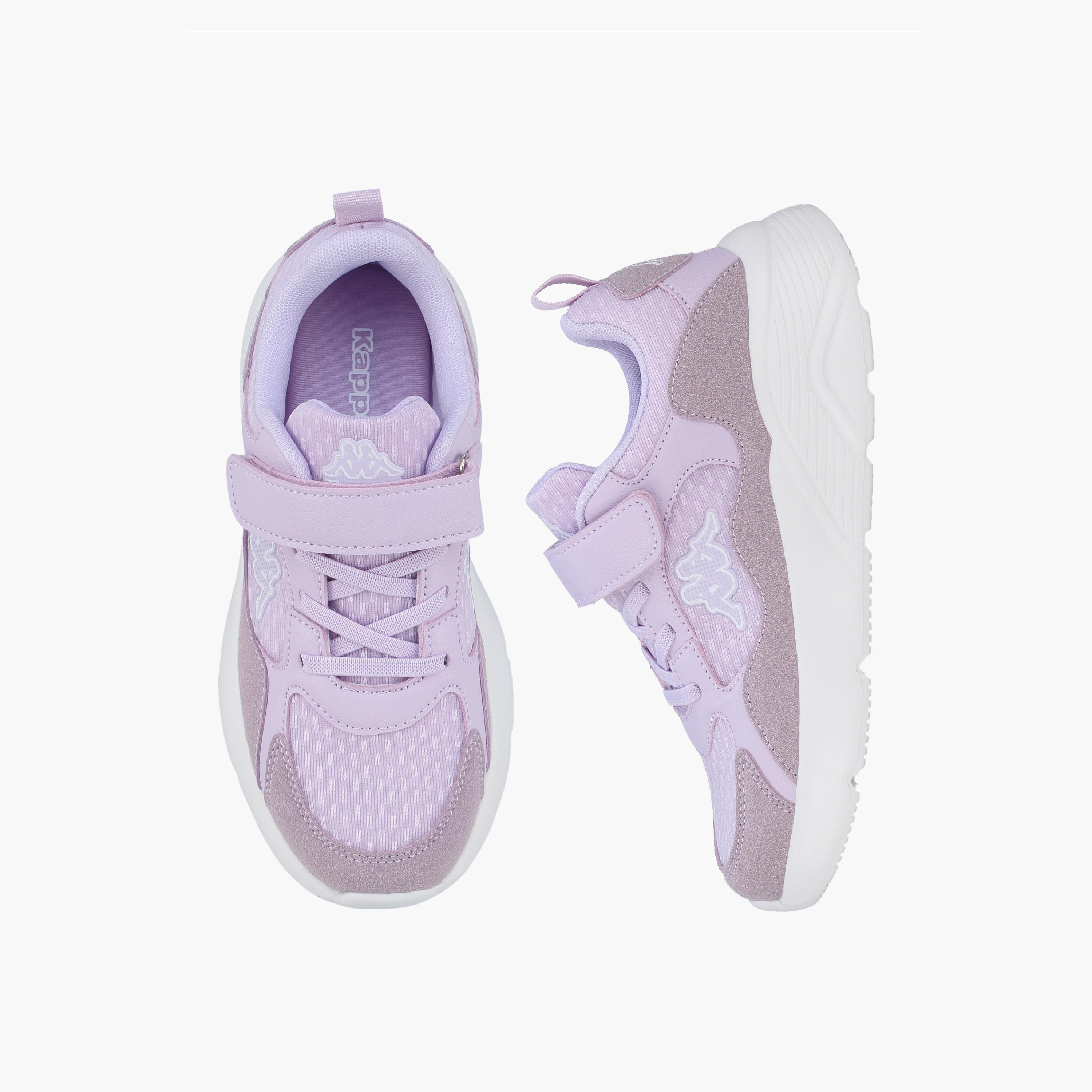 Kappa Girls Hook & Loop Sports Shoes-girls-shoes-sneakers-image-1