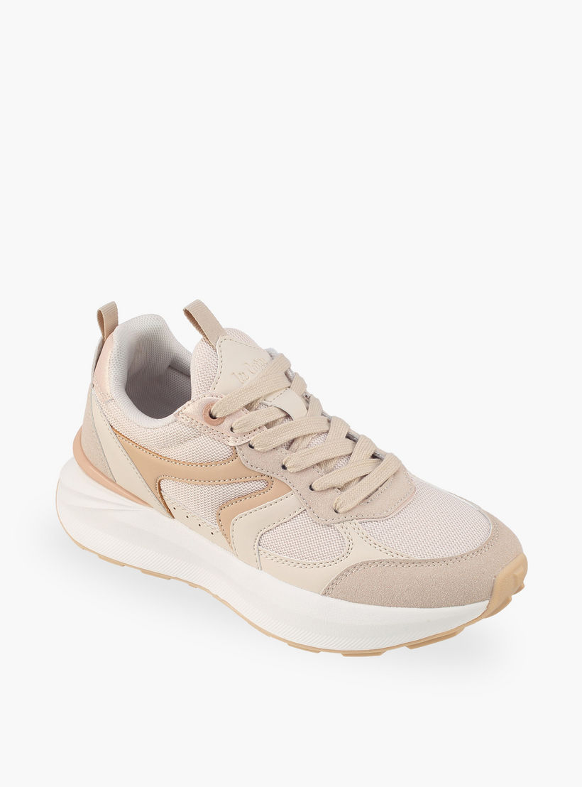 Lee Cooper Women Colourblock Lace-Up Sneakers-women-shoes-sneakers-image-2