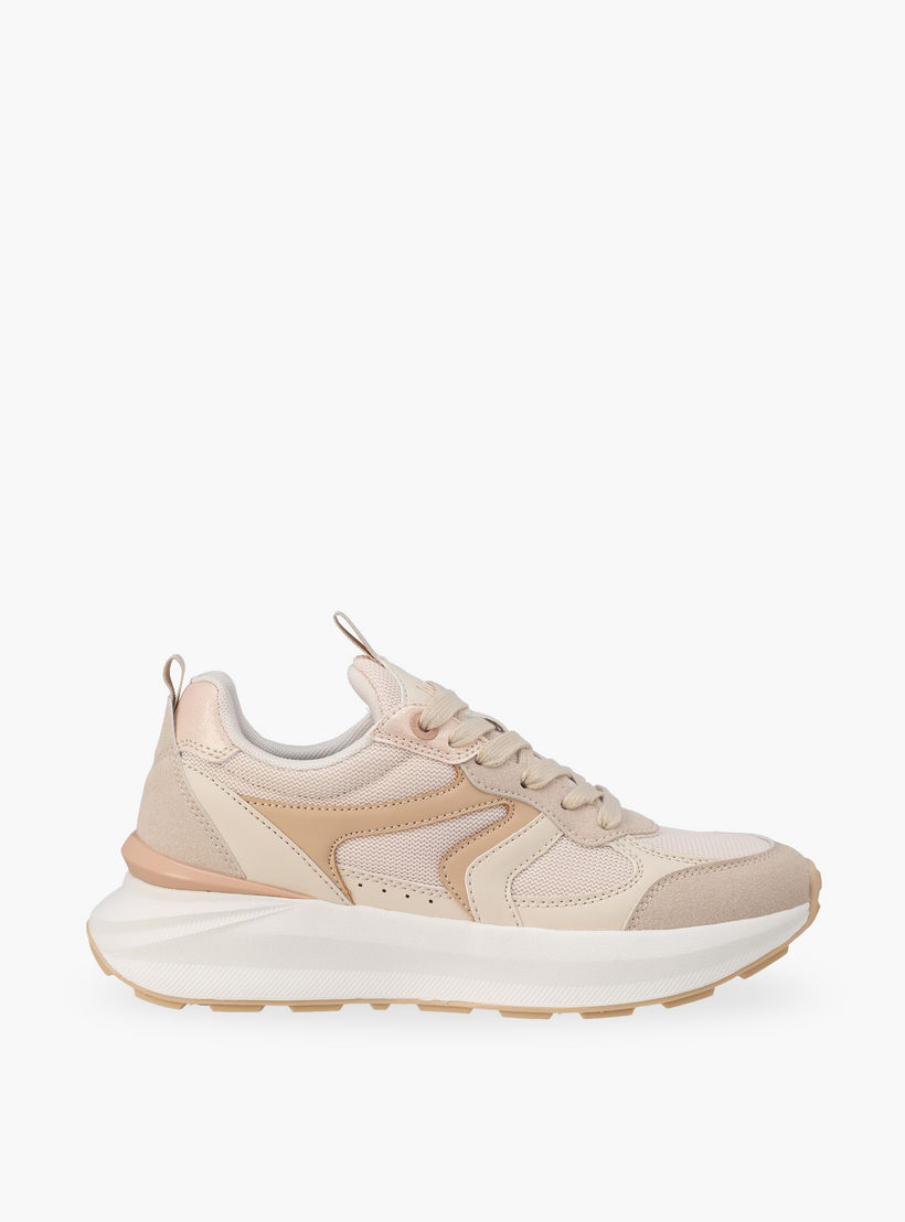 Lee Cooper Women Colourblock Lace-Up Sneakers-women-shoes-sneakers-image-3