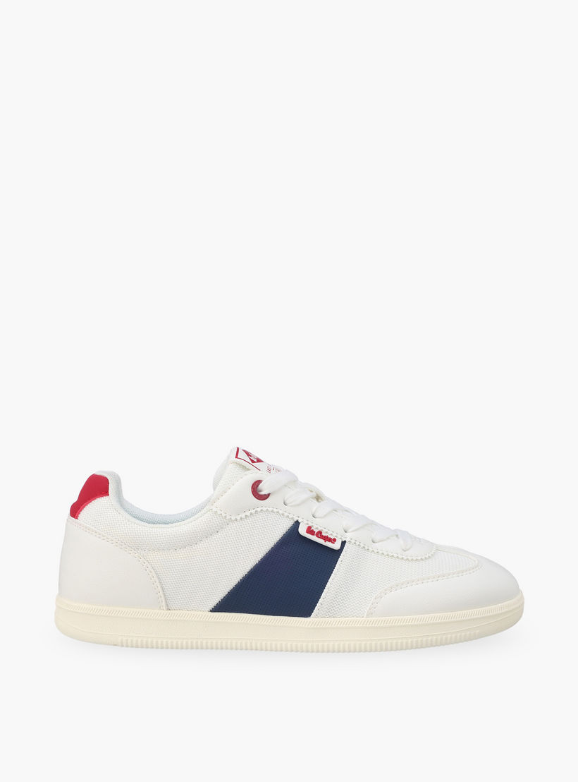 Lee Cooper Women Panelled Lace-Up Sneakers-women-shoes-sneakers-image-3