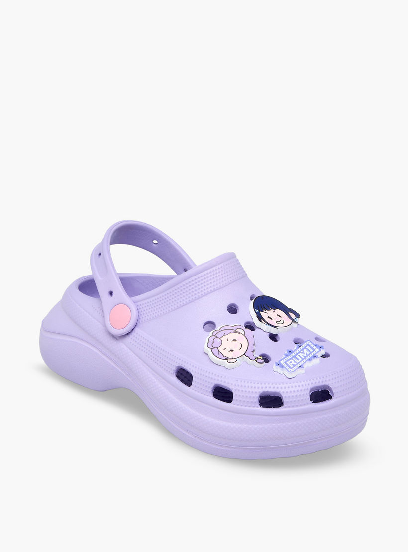 حذاء كلوج للبنات بتفاصيل جيبتز من كيبوب ديمون هانتر-girls-shoes-sandals-image-2