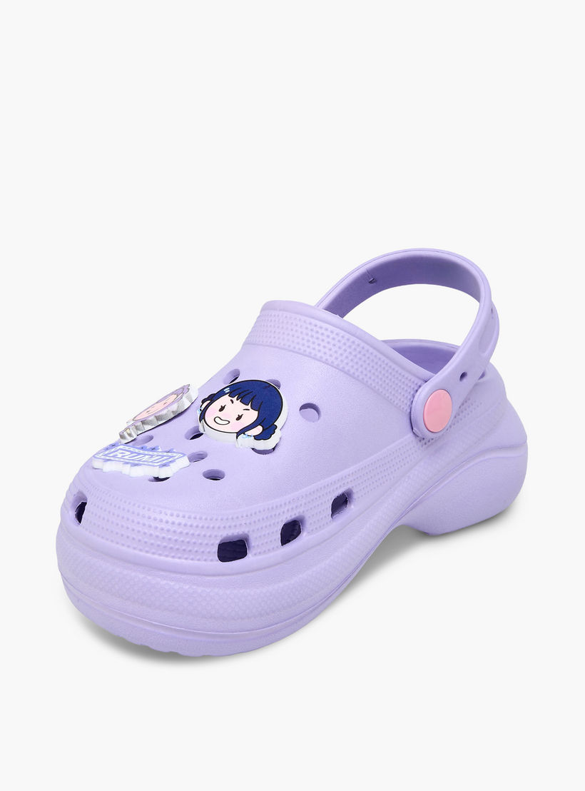 حذاء كلوج للبنات بتفاصيل جيبتز من كيبوب ديمون هانتر-girls-shoes-sandals-image-4
