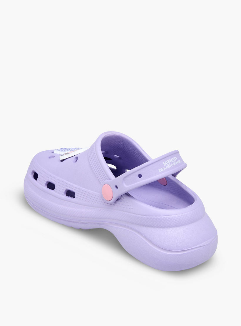حذاء كلوج للبنات بتفاصيل جيبتز من كيبوب ديمون هانتر-girls-shoes-sandals-image-5