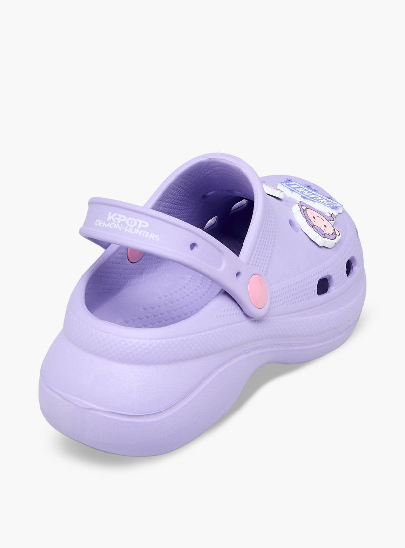 حذاء كلوج للبنات بتفاصيل جيبتز من كيبوب ديمون هانتر-girls-shoes-sandals-image-6