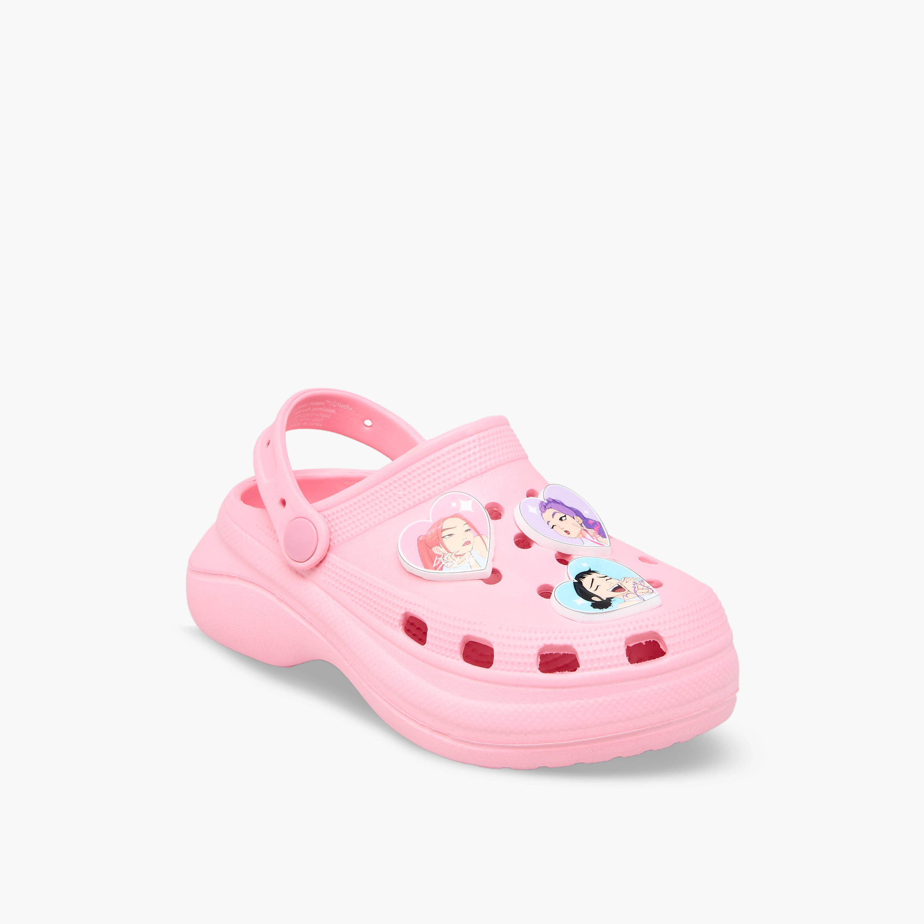 KPop Demon Hunters Girls Backstrap Clogs-girls-shoes-sandals-image-2
