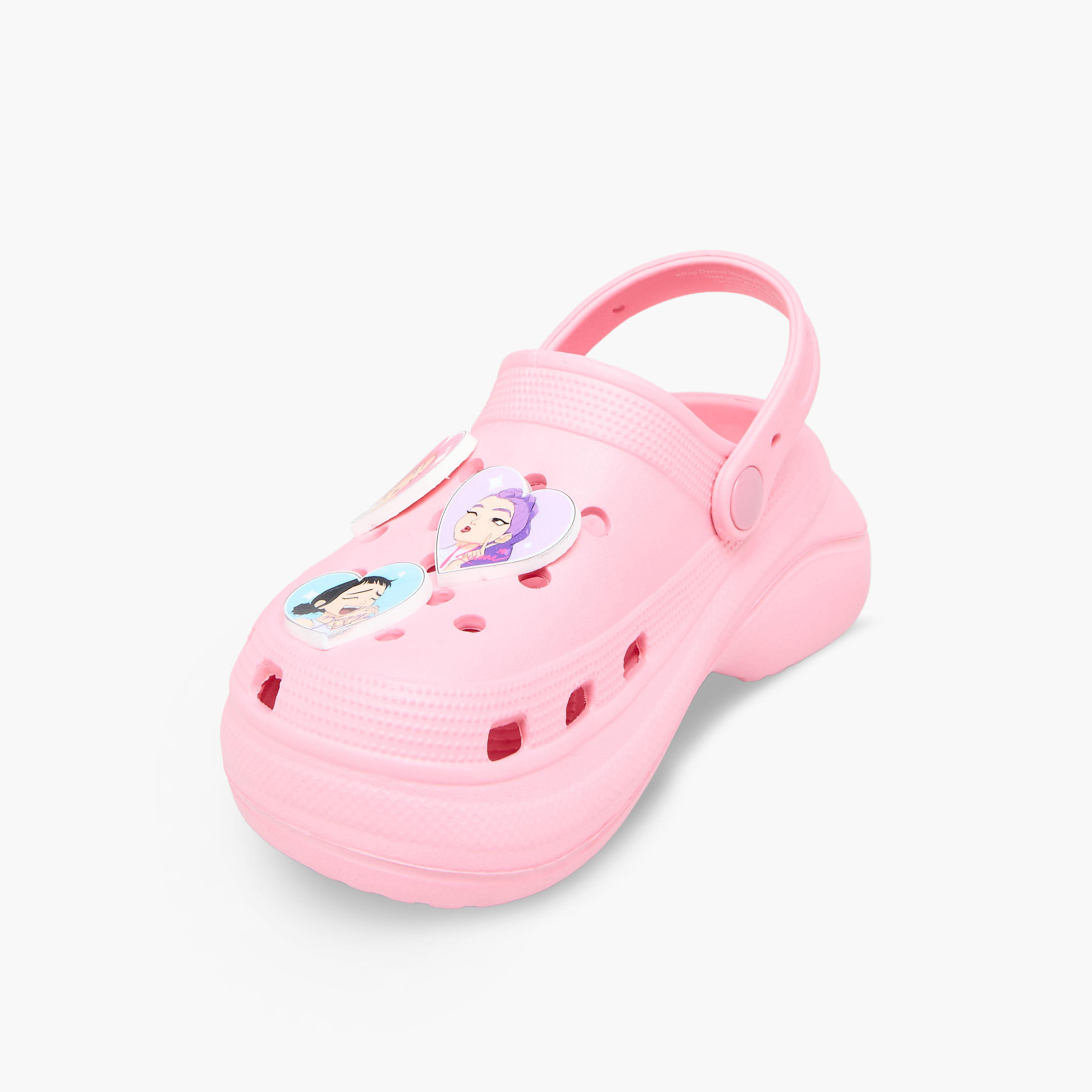 KPop Demon Hunters Girls Backstrap Clogs-girls-shoes-sandals-image-4