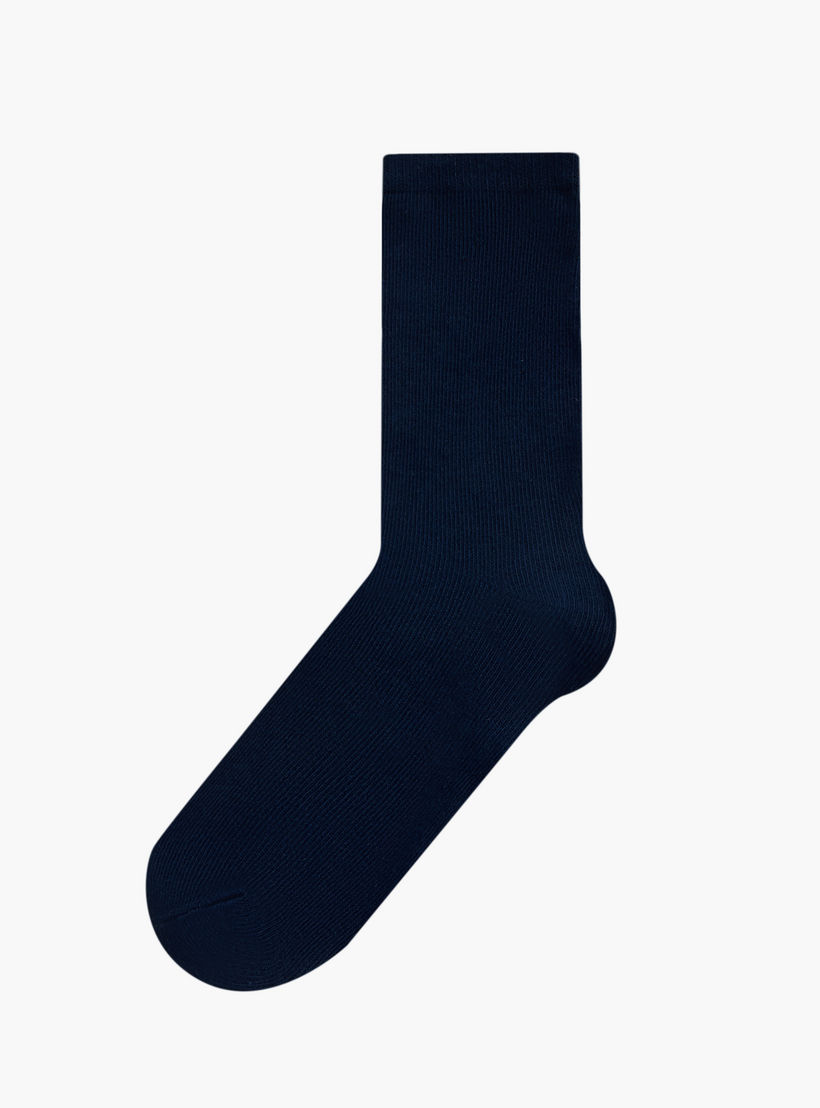 جوارب سادة بطول ربلة الساق من جونيورز - طقم 5 أزواج-girls-accessories-socks-image-2
