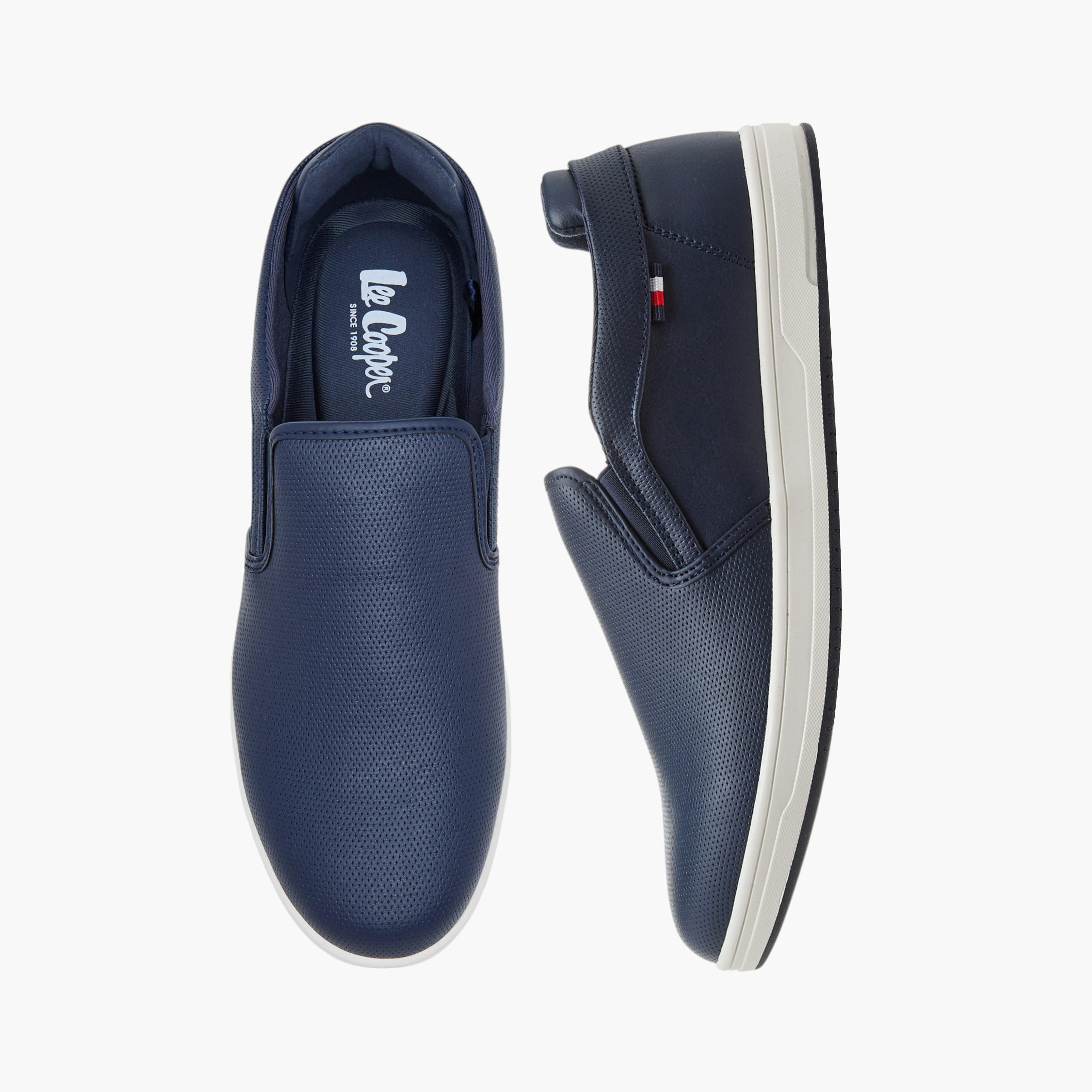 Lee Cooper Men's Textured Slip-On Loafers - CM-1024-men-shoes-loafersandmoccasins-image-1