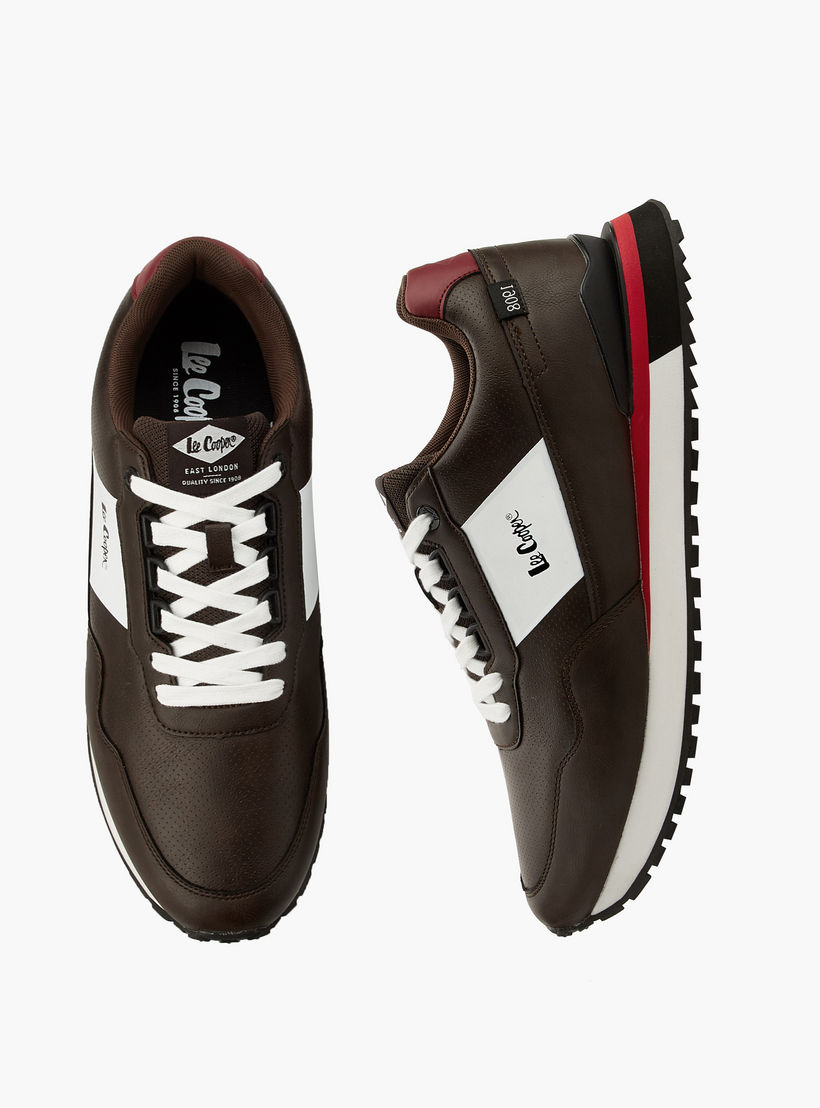 Lee Cooper Men Lace-Up Ankle Sneakers-men-shoes-sneakers-image-1