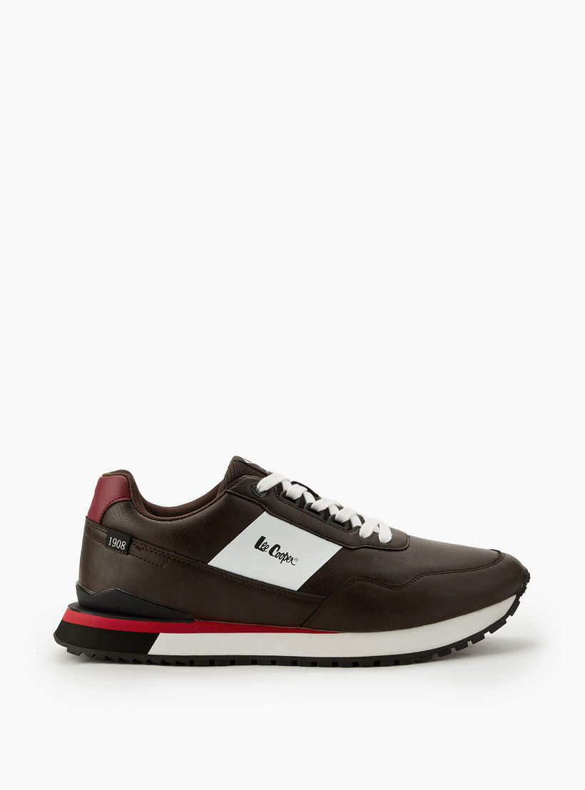 Lee Cooper Men Lace-Up Ankle Sneakers-men-shoes-sneakers-image-2
