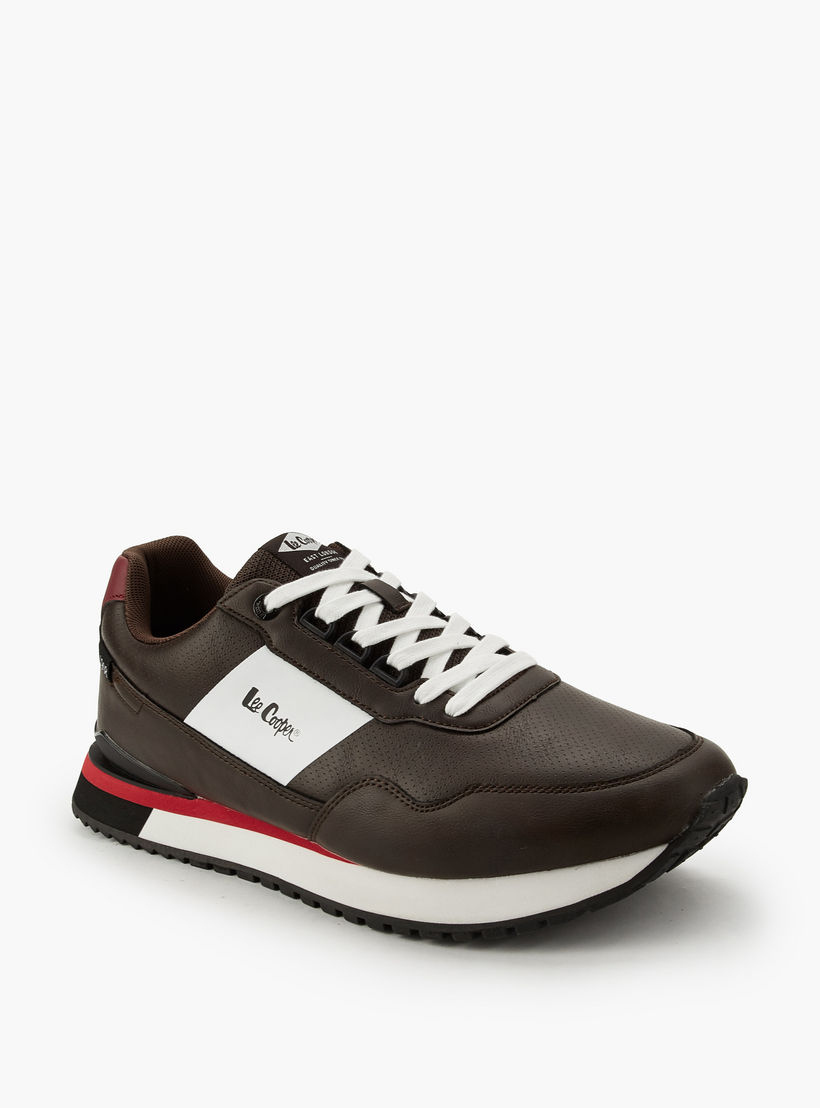 Lee Cooper Men Lace-Up Ankle Sneakers-men-shoes-sneakers-image-3