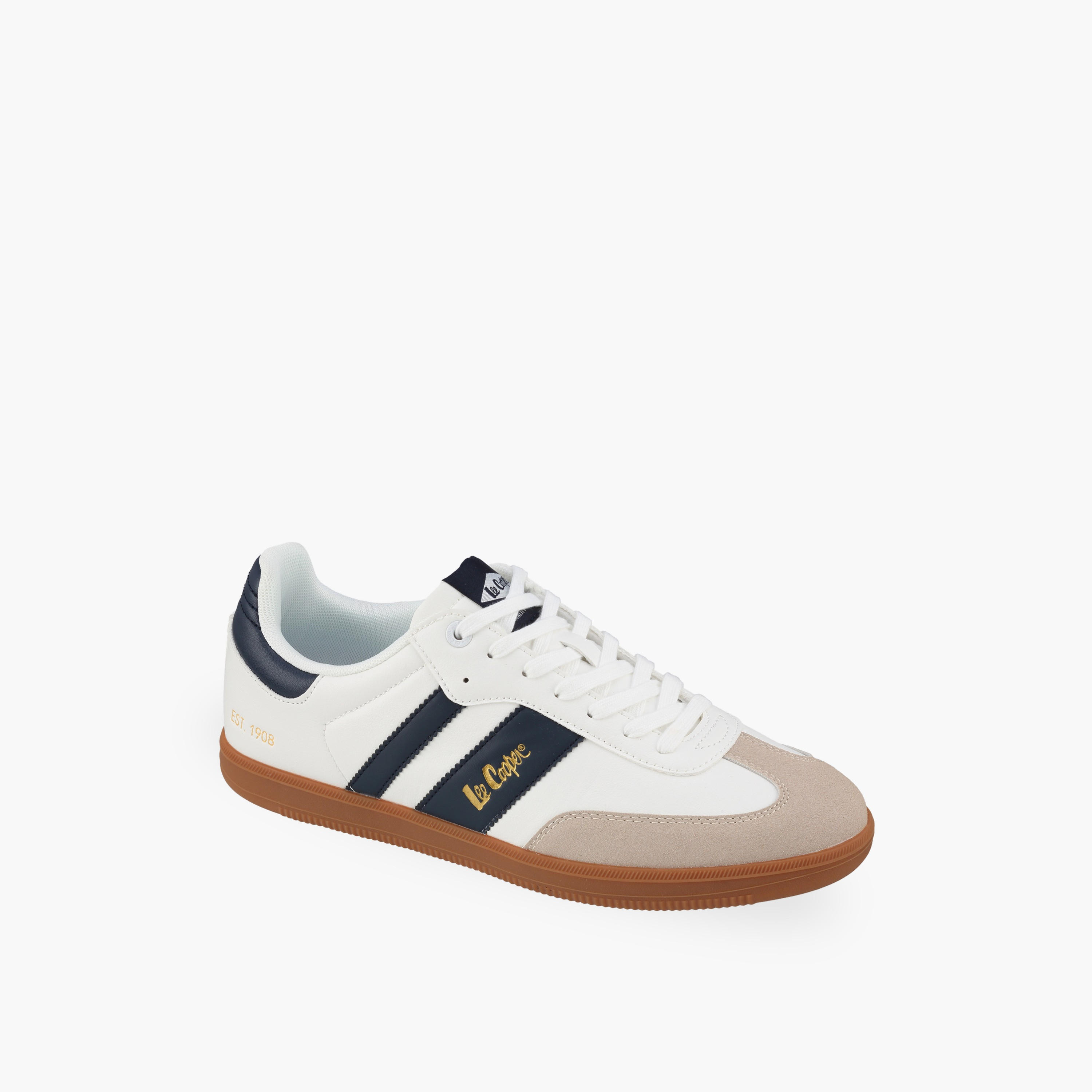 Lee Cooper Men Colourblock Lace-Up Sneakers-men-shoes-sneakers-image-2