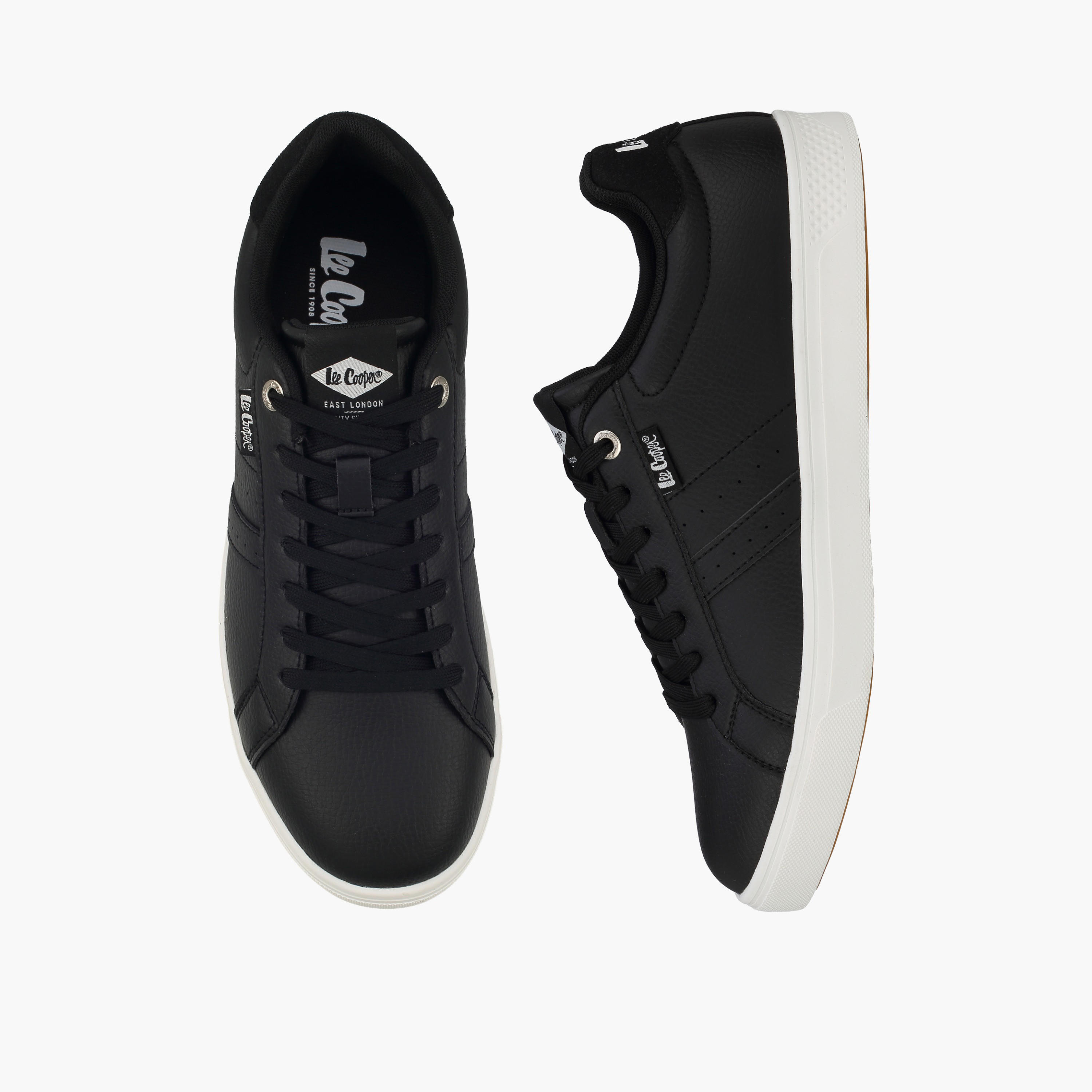 حذاء سنيكرز بطول الكاحل ورباط إغلاق للرجال من لي كوبر-men-shoes-sneakers-image-1