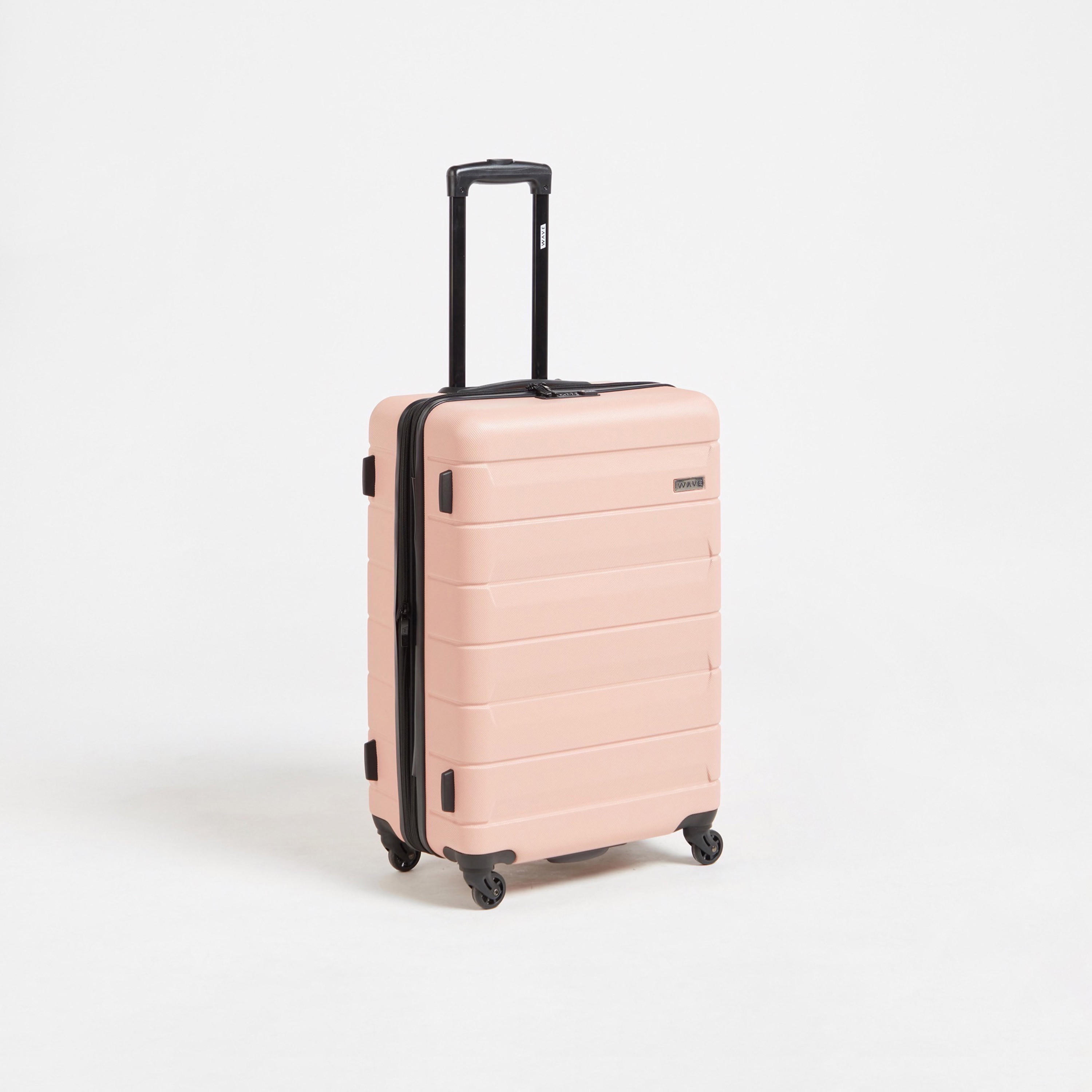 WAVE Textured Hardcase Luggage Trolley Bag with Retractable Handle - Set of 3-travel-luggagesandbags-luggage-image-4
