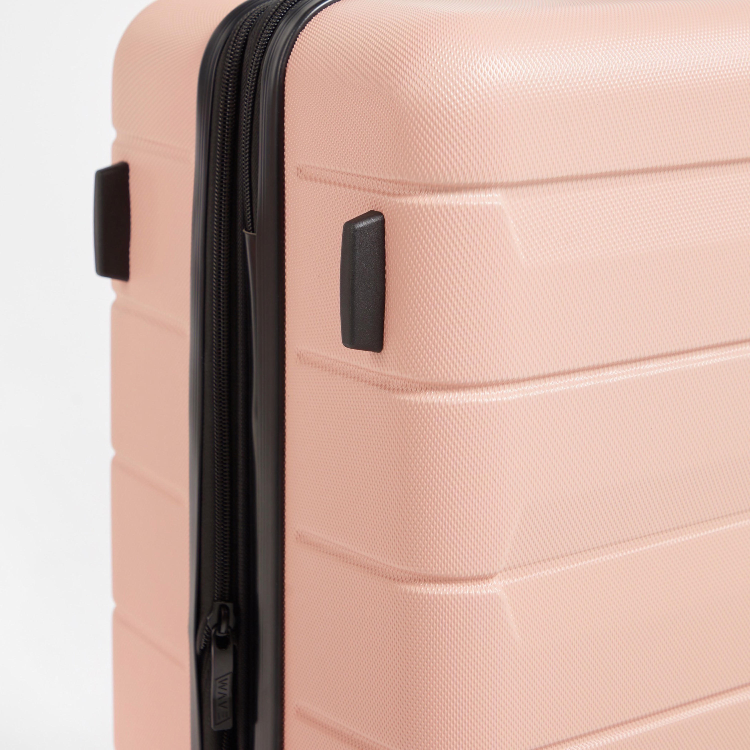 WAVE Textured Hardcase Luggage Trolley Bag with Retractable Handle - Set of 3-travel-luggagesandbags-luggage-image-5