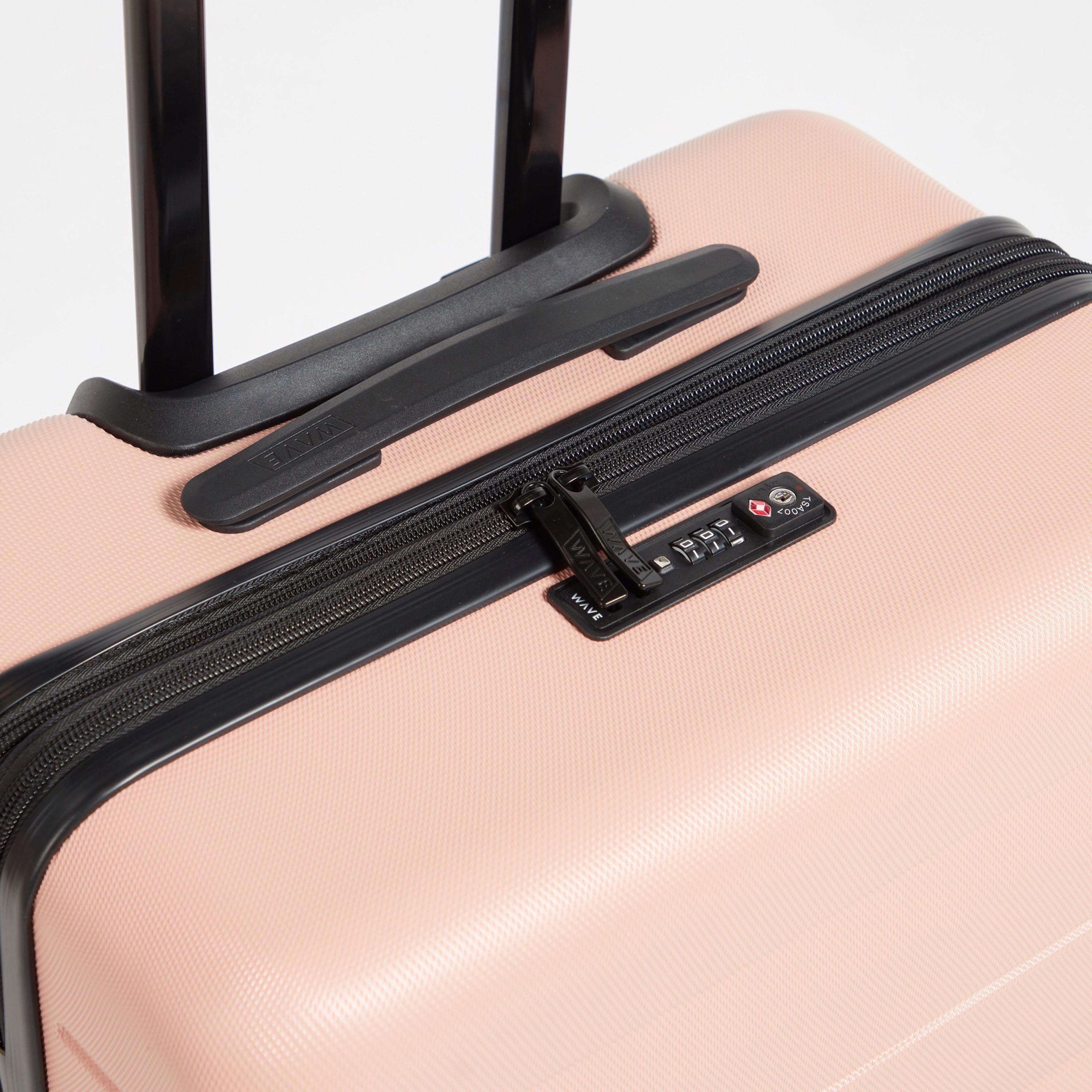 WAVE Textured Hardcase Luggage Trolley Bag with Retractable Handle - Set of 3-travel-luggagesandbags-luggage-image-6