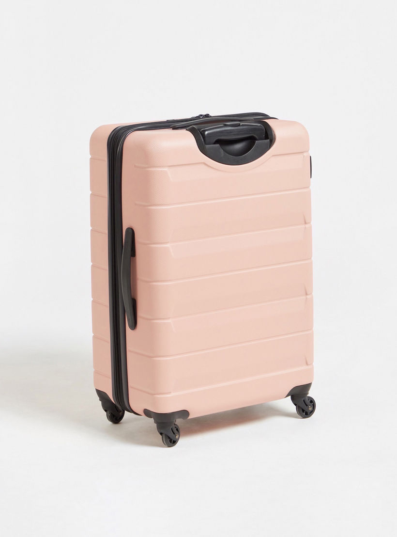 WAVE Textured Hardcase Luggage Trolley Bag with Retractable Handle - Set of 3-travel-luggagesandbags-luggage-image-7