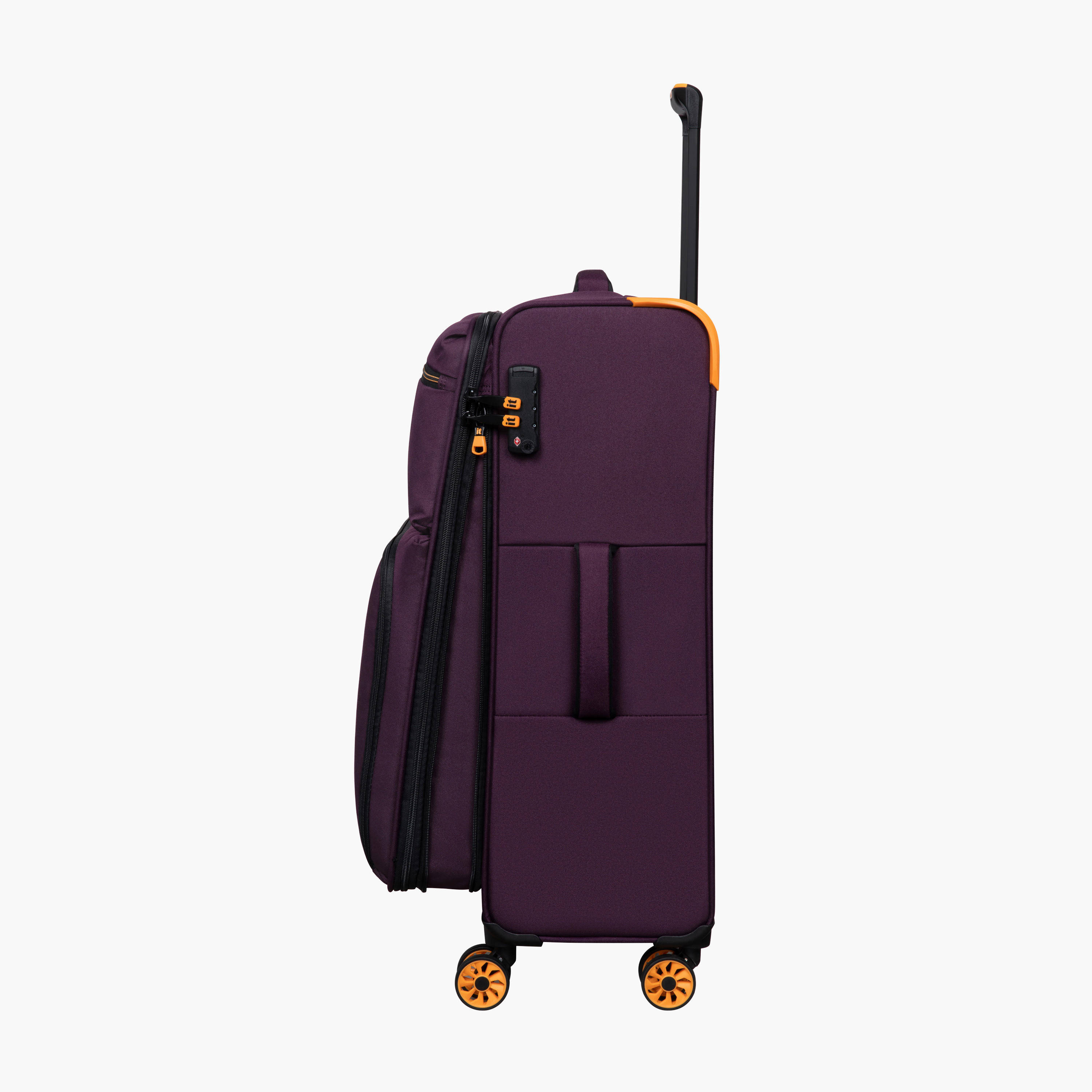 IT Solid Softcase Trolley Bag with Retractable Handle - 20 Inches Check-in Bag-travel-luggagesandbags-luggage-image-5