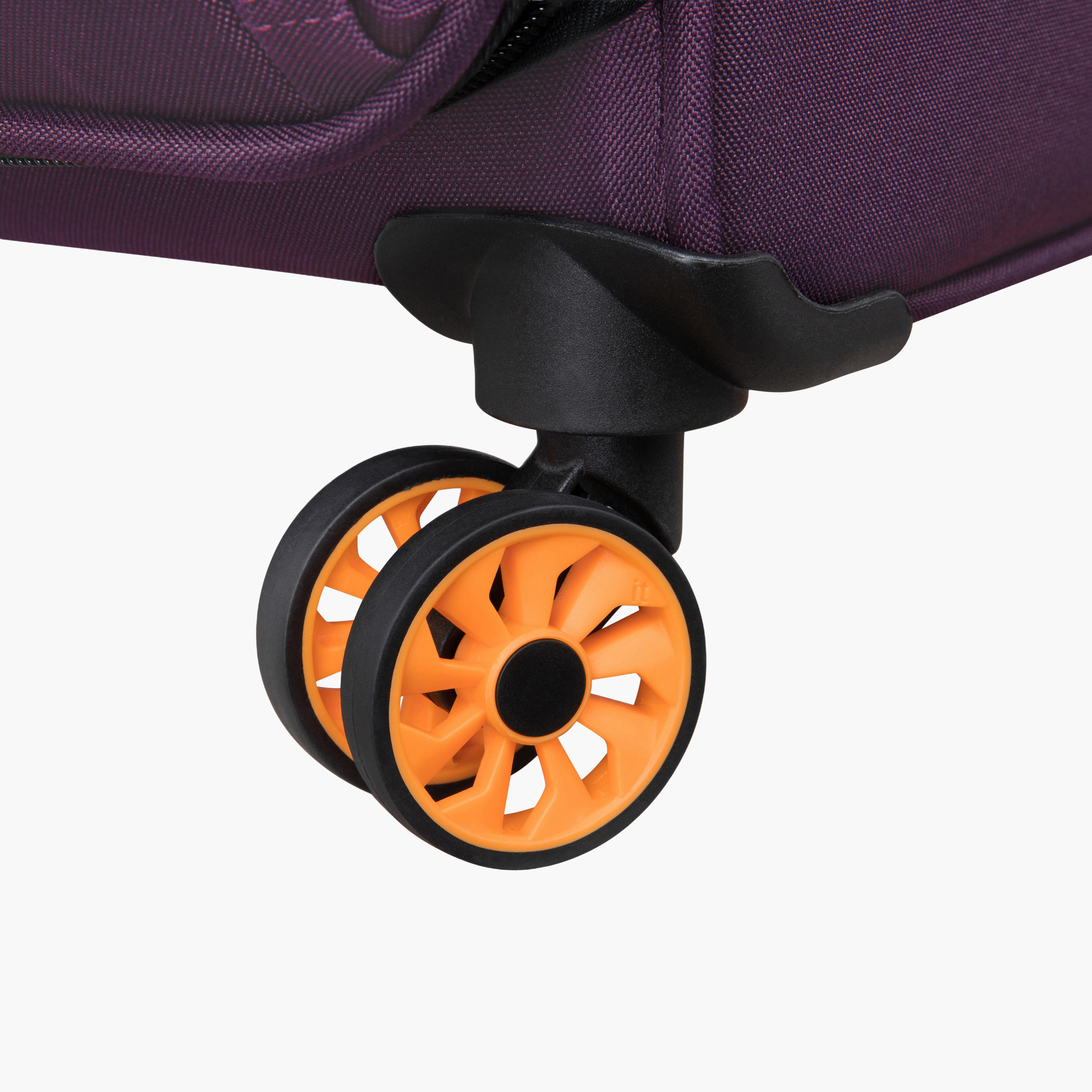 IT Solid Softcase Trolley Bag with Retractable Handle - 24 Inches Check-in Bag-travel-luggagesandbags-luggage-image-6