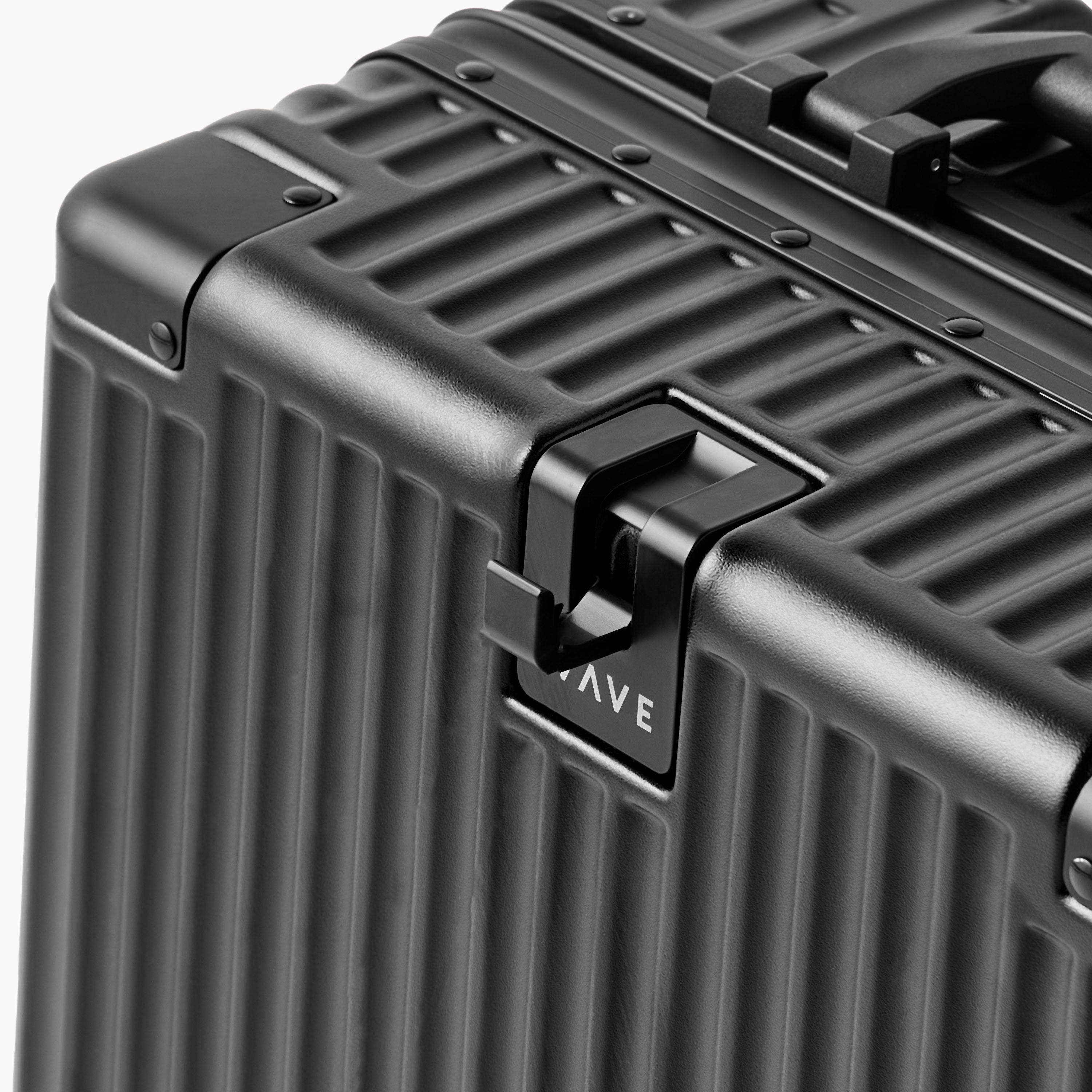 WAVE Textured Hardcase Trolley Bag with Retractable Handle - 20 Inches Check-in Bag-travel-luggagesandbags-luggage-image-8