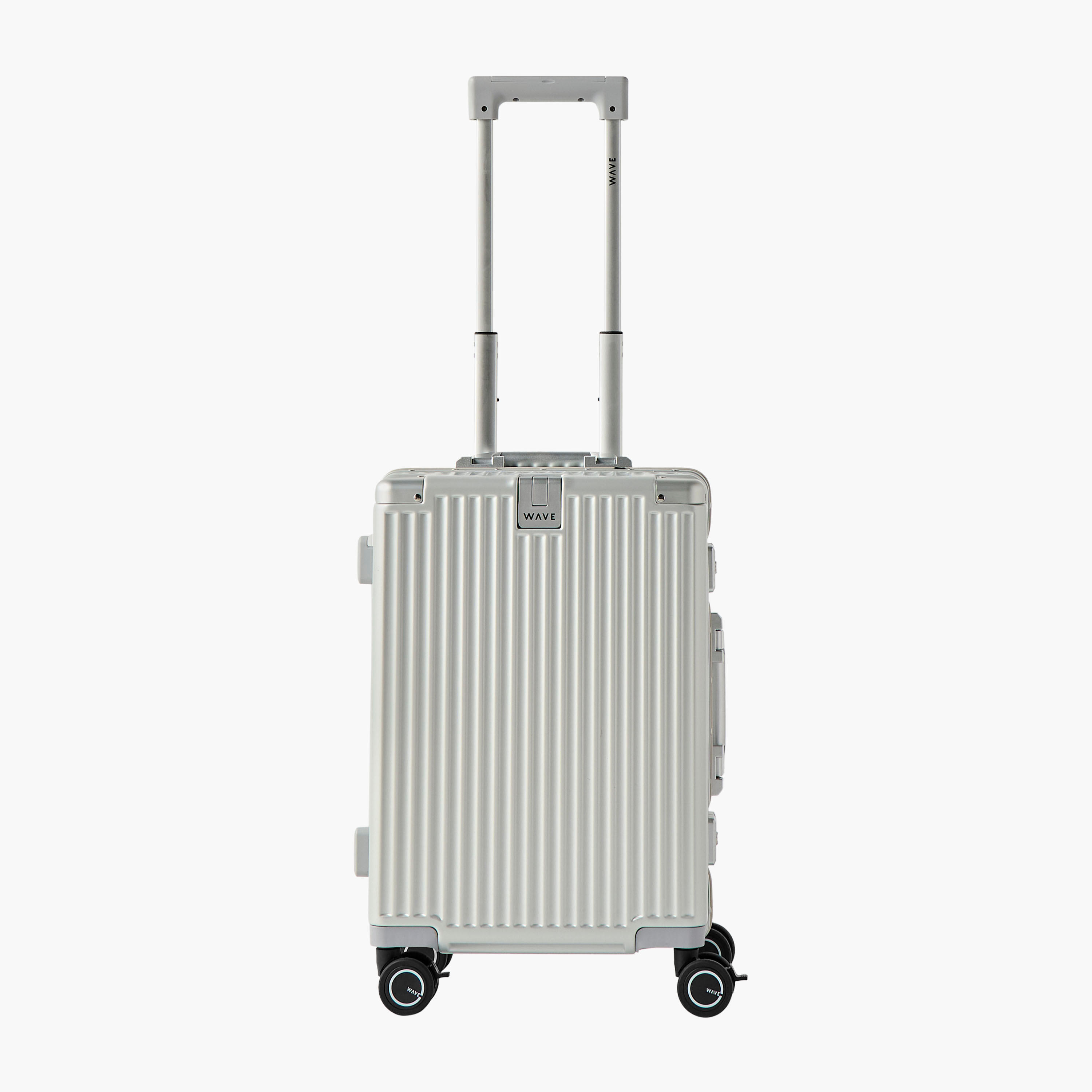 WAVE Textured Hardcase Trolley Bag with Retractable Handle - 20 Inches Check-in Bag-travel-luggagesandbags-luggage-image-1