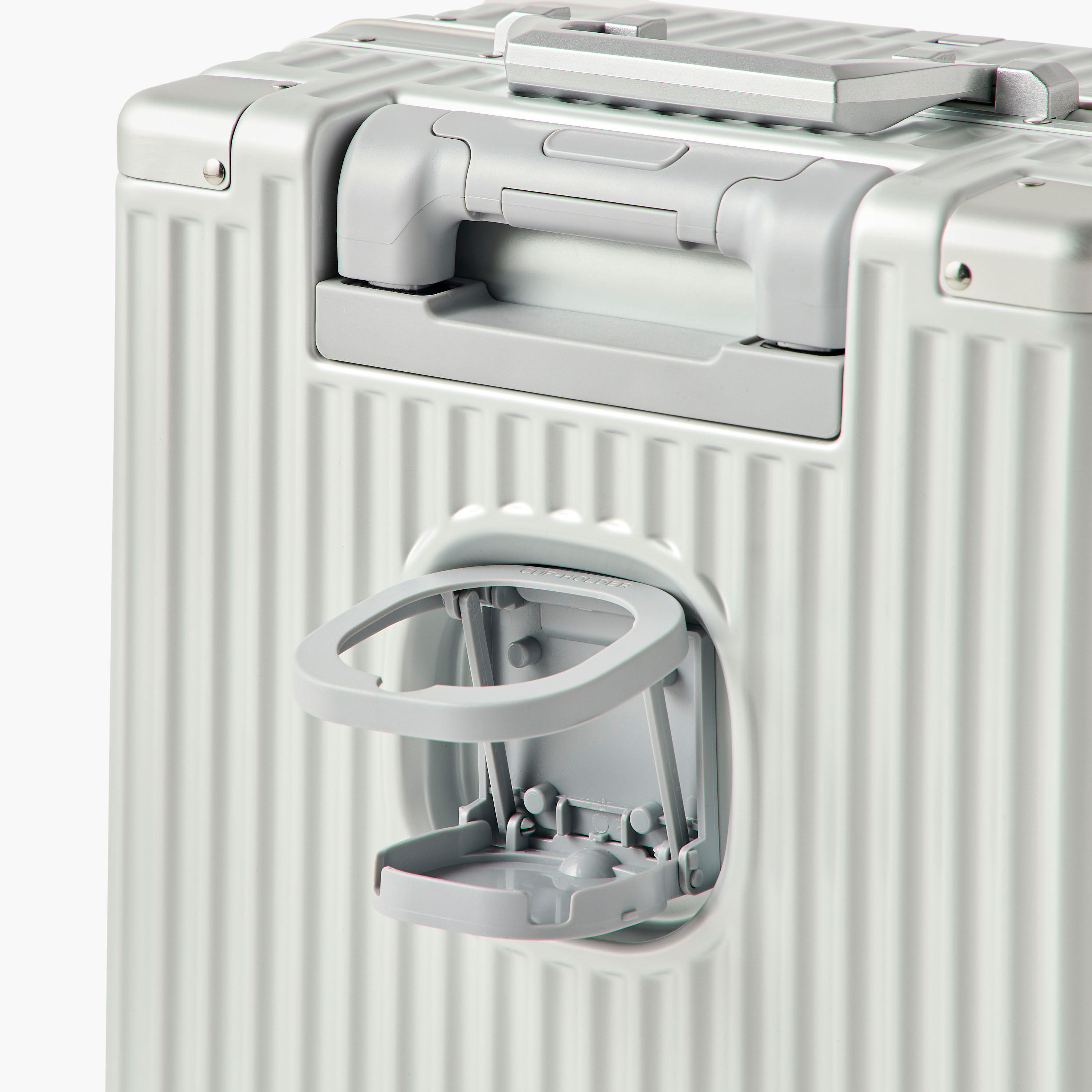 WAVE Textured Hardcase Trolley Bag with Retractable Handle - 20 Inches Check-in Bag-travel-luggagesandbags-luggage-image-5