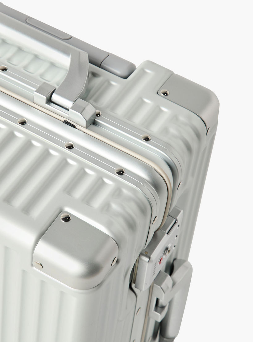 WAVE Textured Hardcase Trolley Bag with Retractable Handle - 20 Inches Check-in Bag-travel-luggagesandbags-luggage-image-6