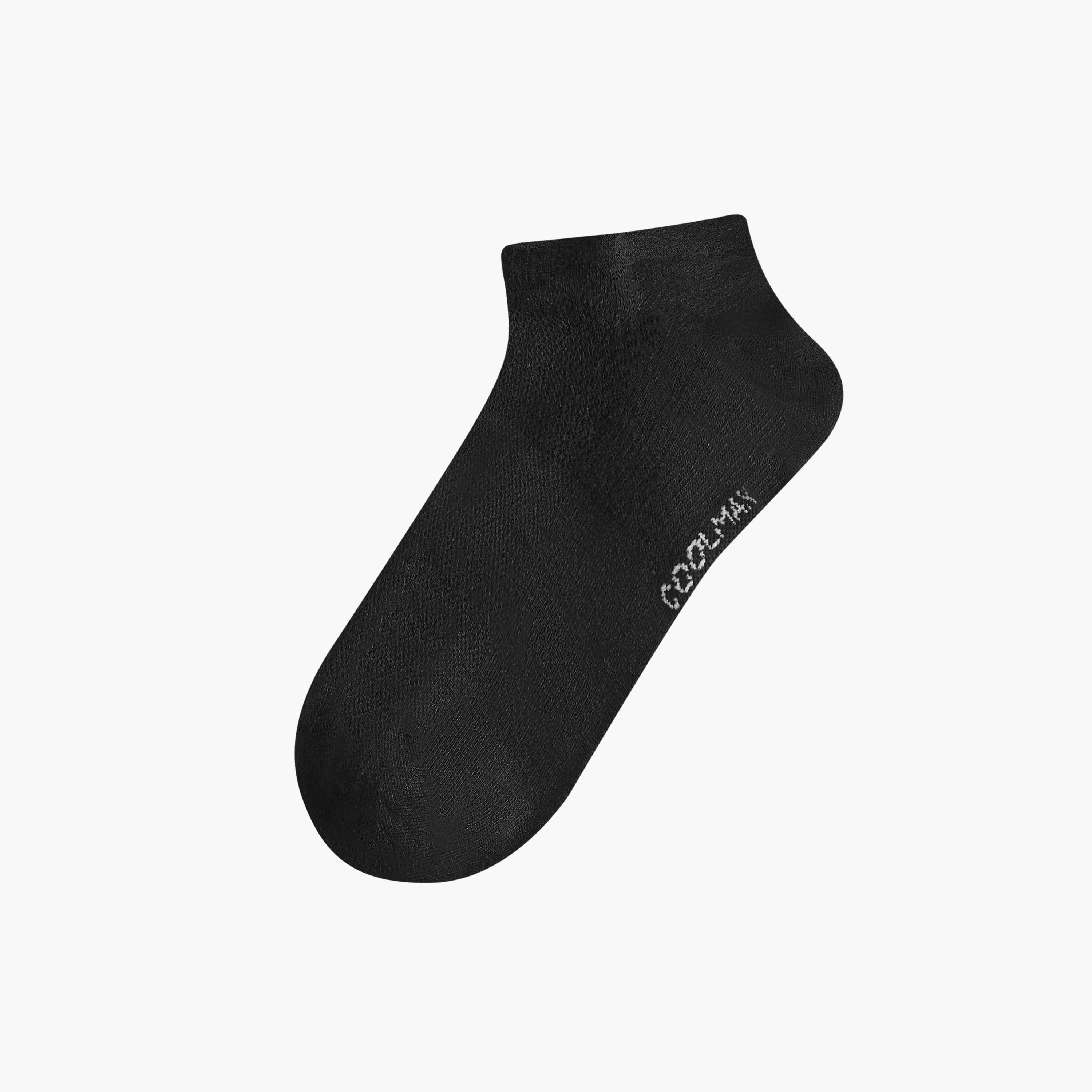 طقم جوارب 3 أزواج غير وبرية بطول الكاحل وطبعات شعار من داش-men-socks-image-2