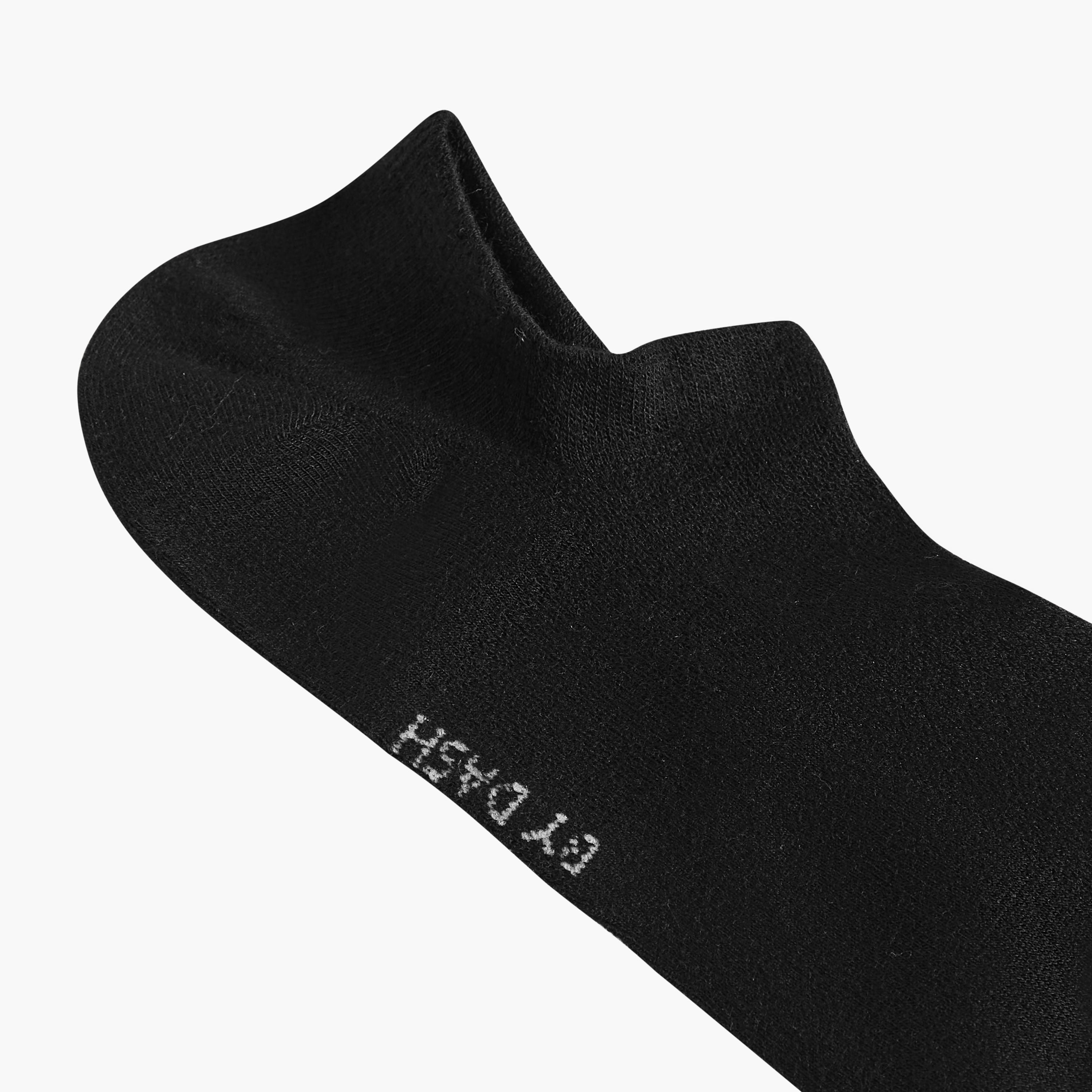 طقم جوارب 3 أزواج غير وبرية بطول الكاحل وطبعات شعار من داش-men-socks-image-3