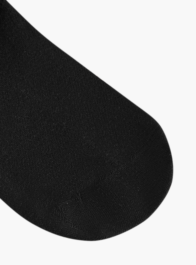 طقم جوارب 3 أزواج غير وبرية بطول الكاحل وطبعات شعار من داش-men-socks-image-5