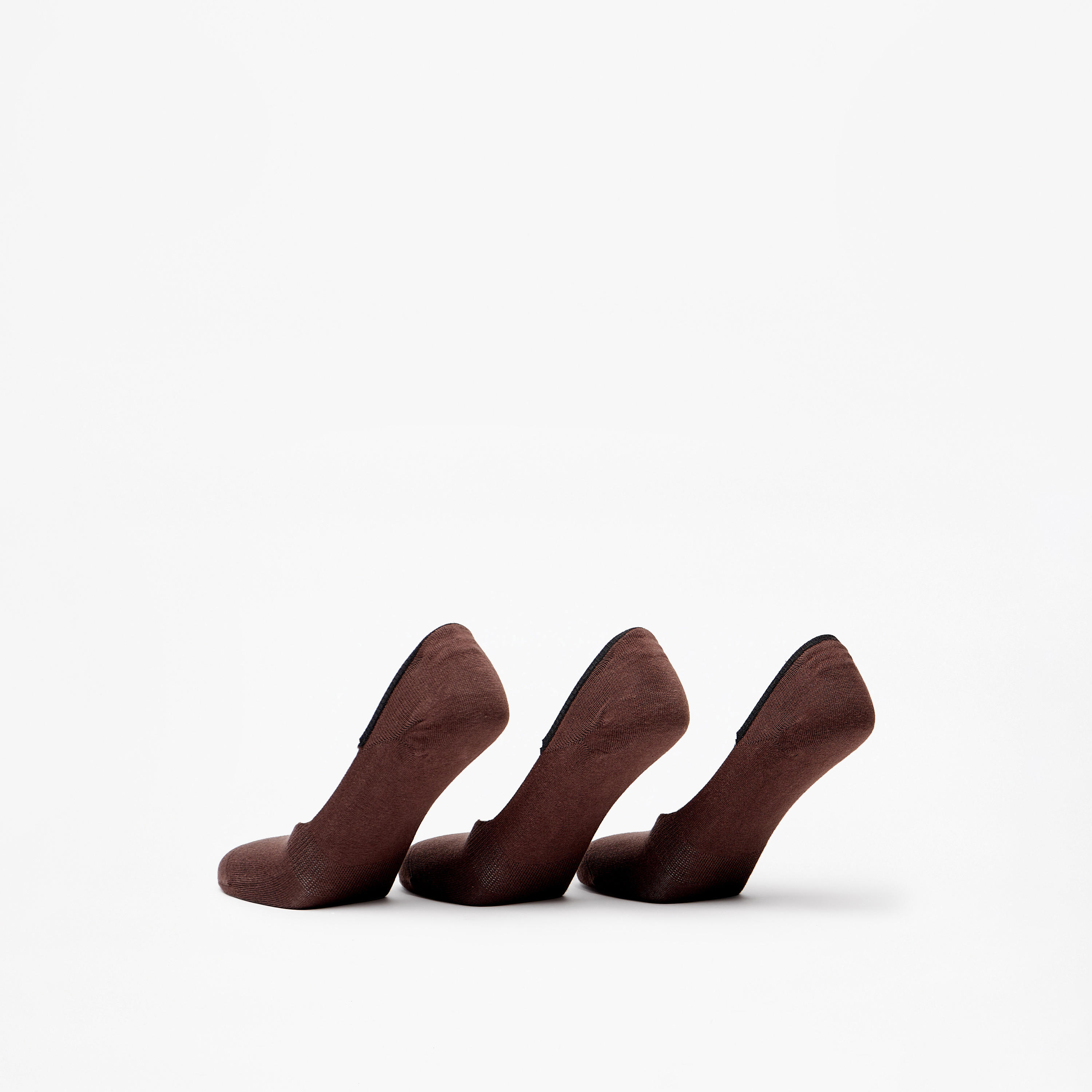 Duchini Solid No Show Socks - Set of 3-men-socks-image-3