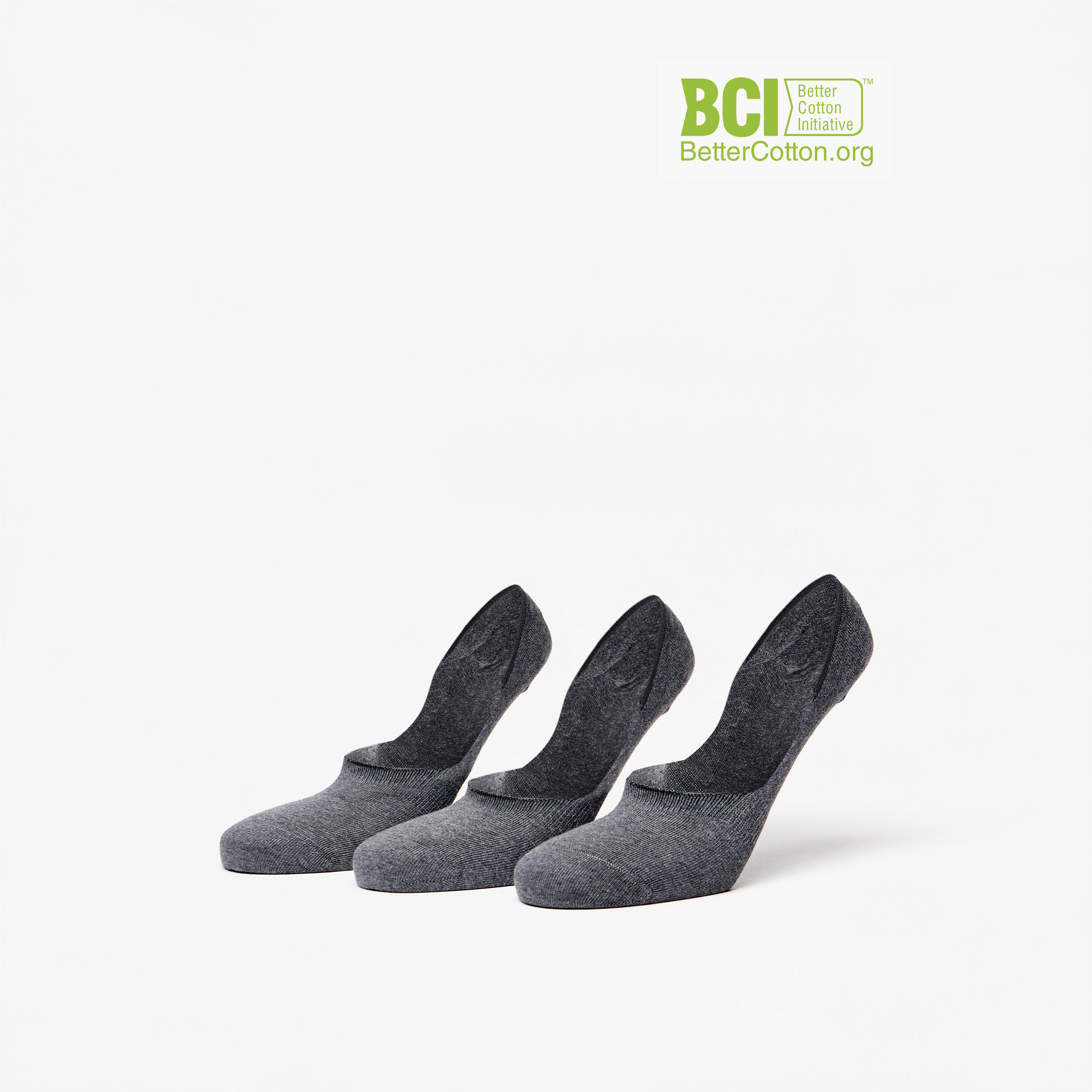 Duchini Solid No Show Socks - Set of 3-men-socks-image-1