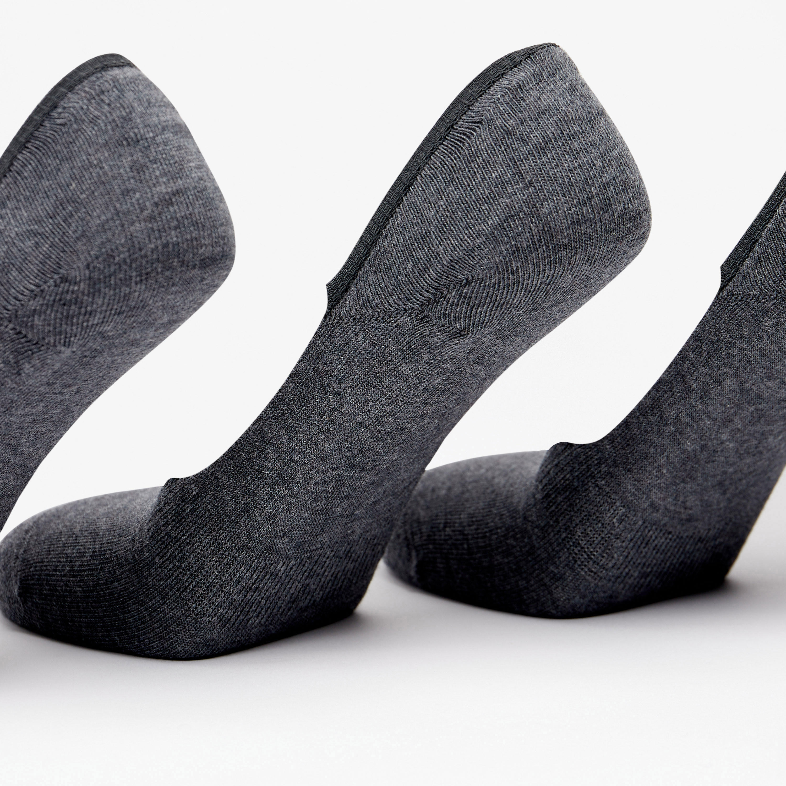 Duchini Solid No Show Socks - Set of 3-men-socks-image-2