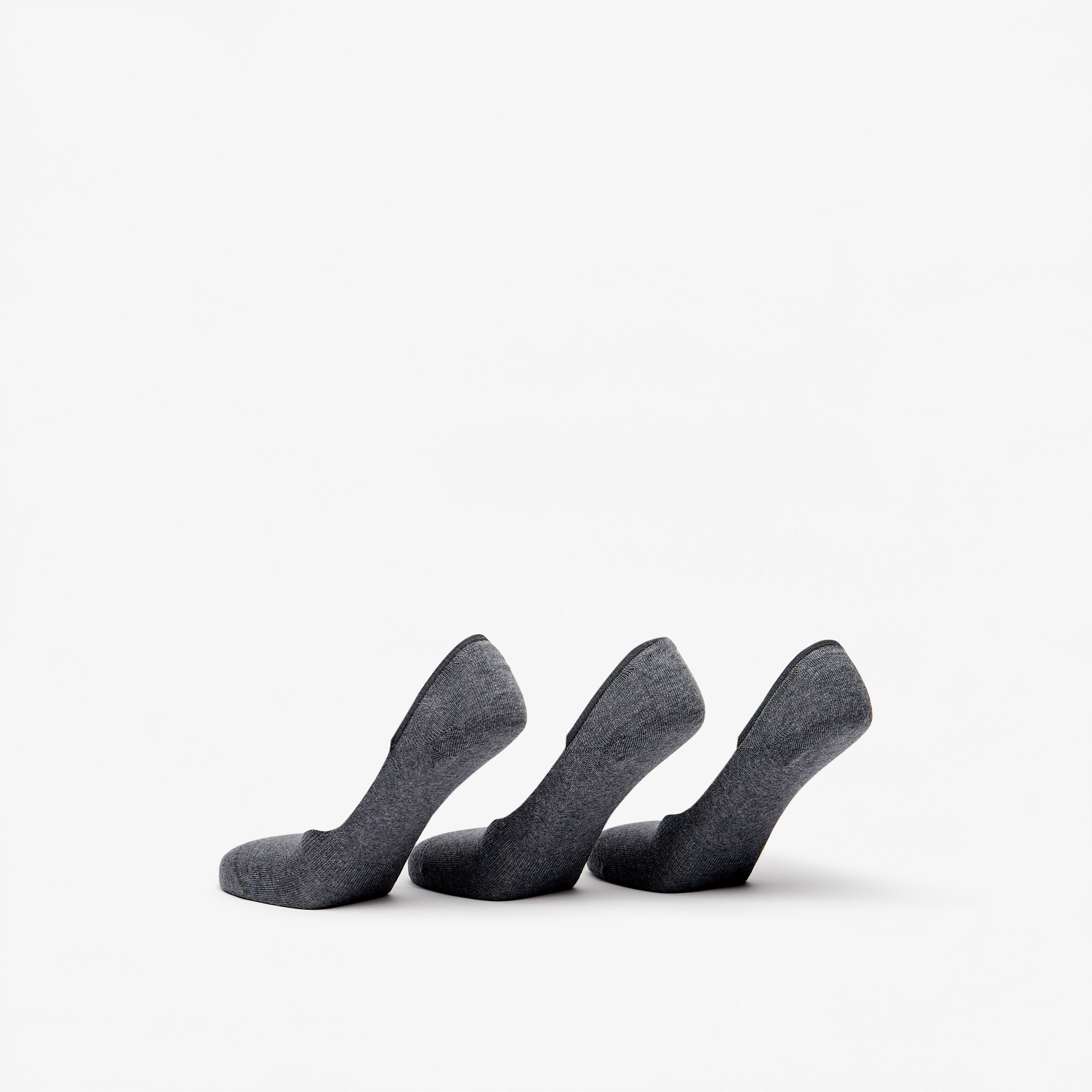 Duchini Solid No Show Socks - Set of 3-men-socks-image-3