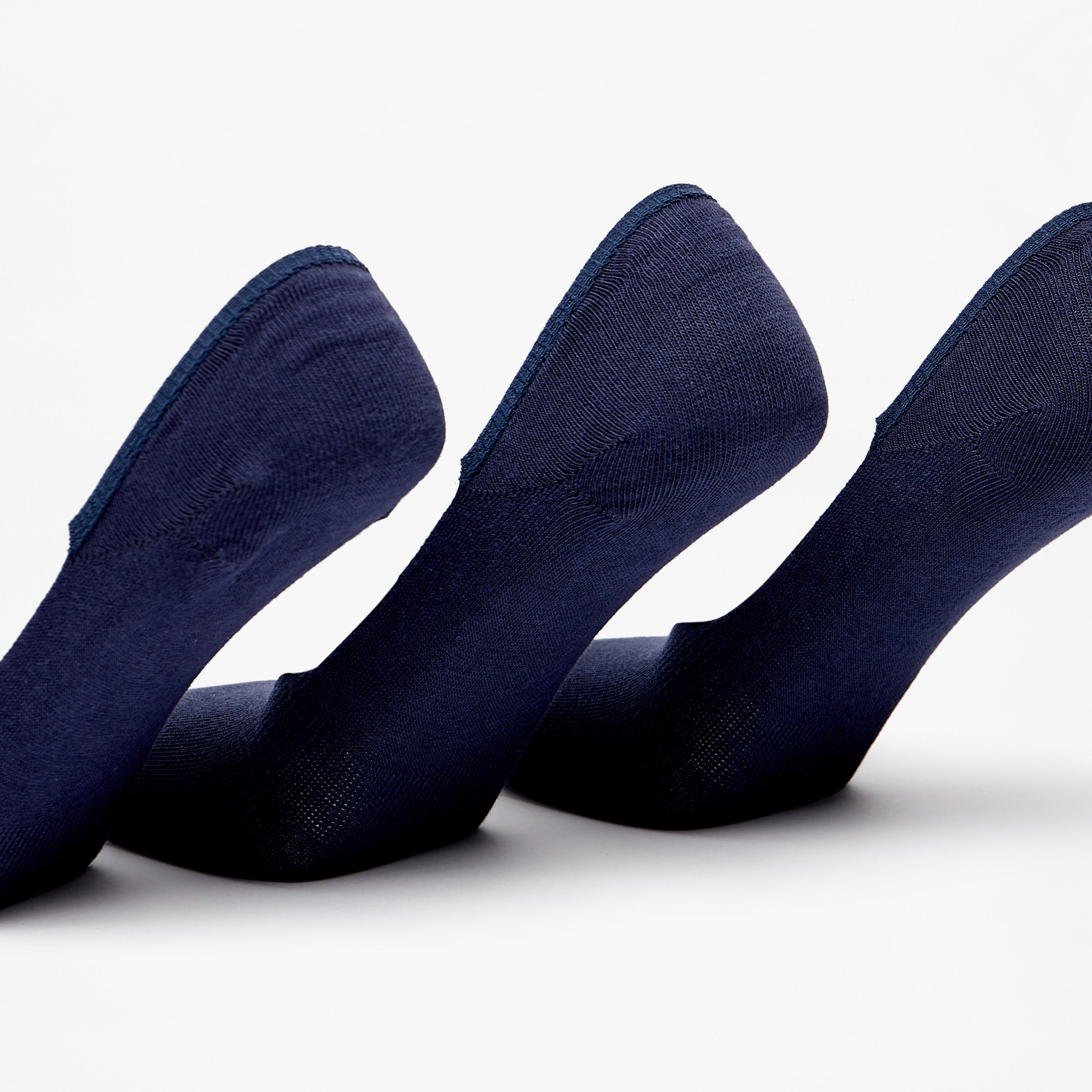 Duchini Solid No Show Socks - Set of 3-men-socks-image-2