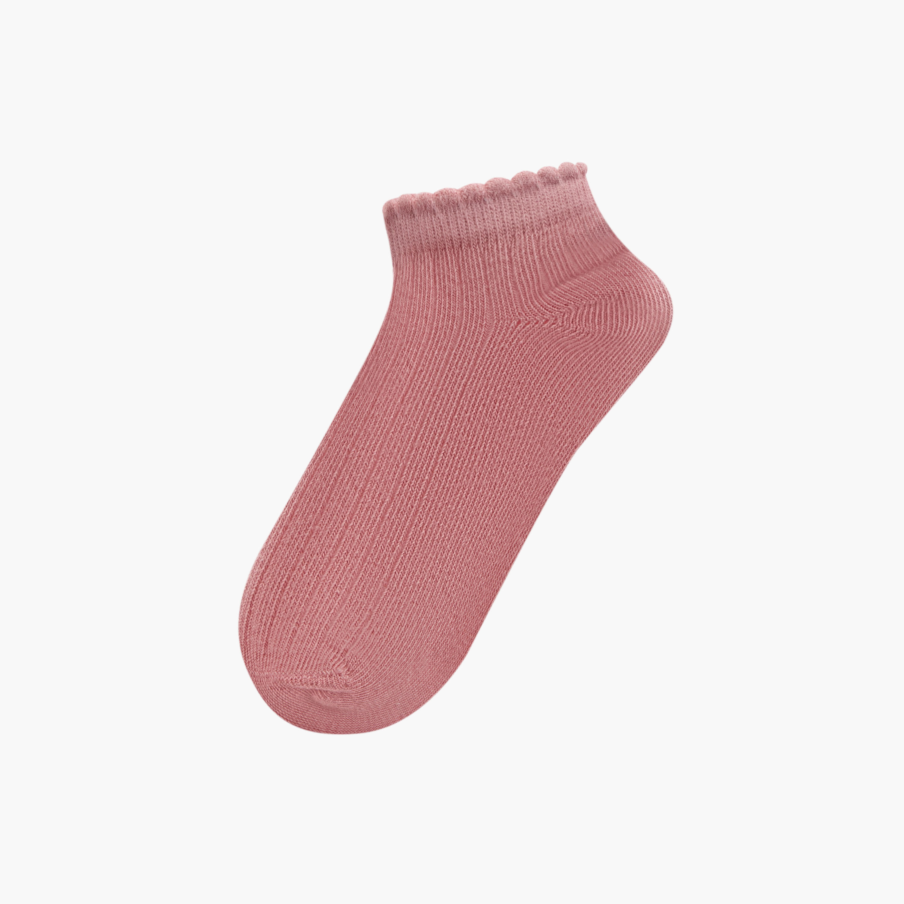 Little Missy Ankle Length Socks - Set of 7-girls-accessories-socks-image-2