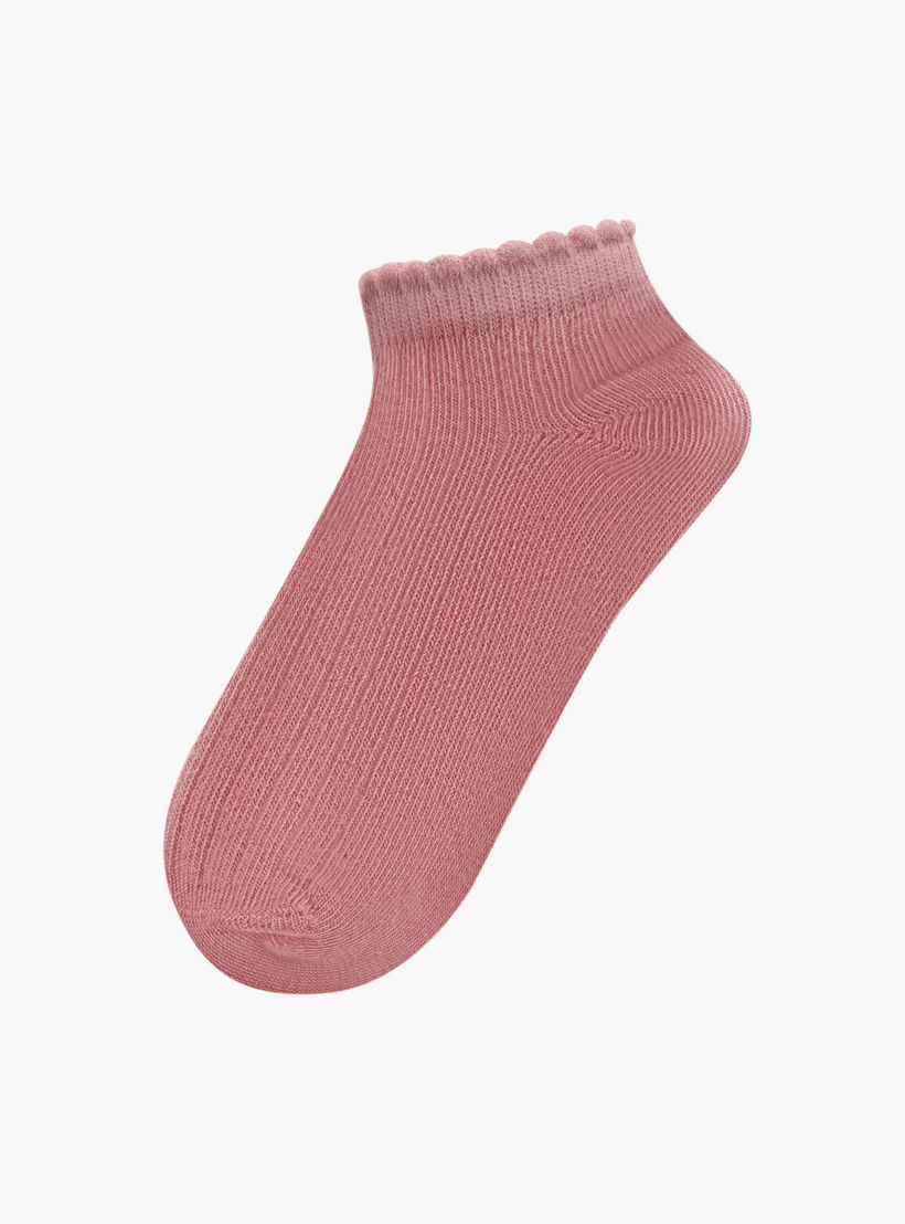 Little Missy Ankle Length Socks - Set of 7-girls-accessories-socks-image-2