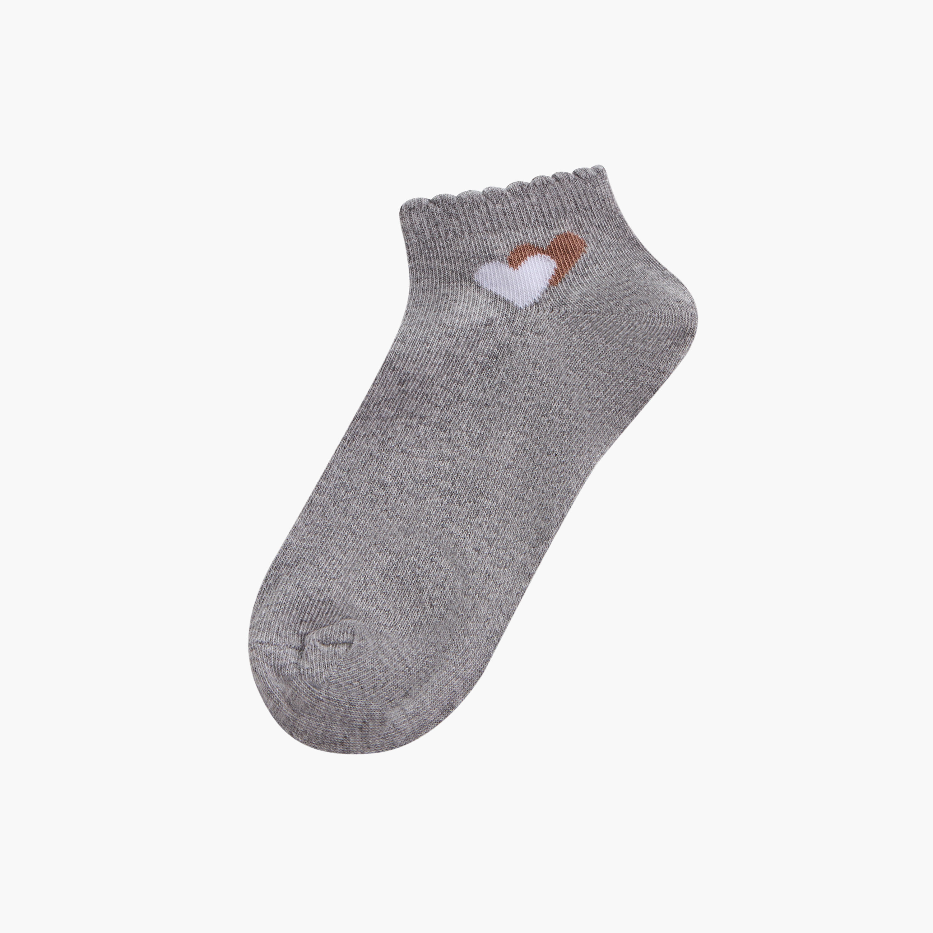 Flora Bella Assorted Ankle Length Socks - Set of 5-girls-accessories-socks-image-2
