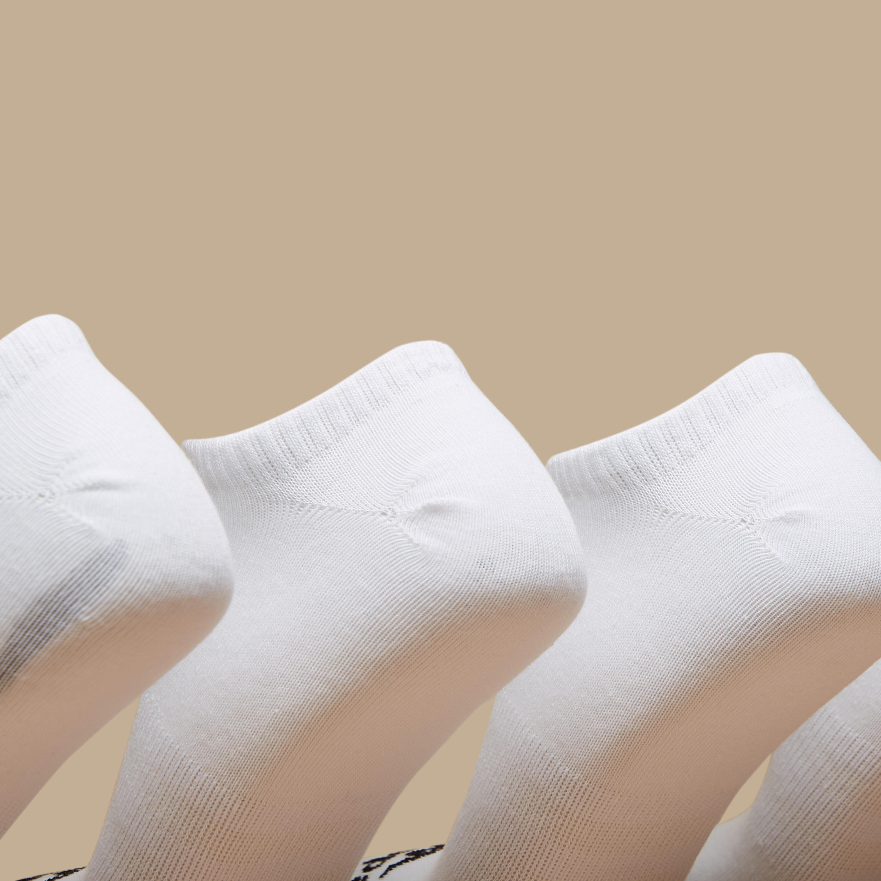 Kappa Logo Detail Ankle Length Sports Socks - Set of 6-men-socks-image-3