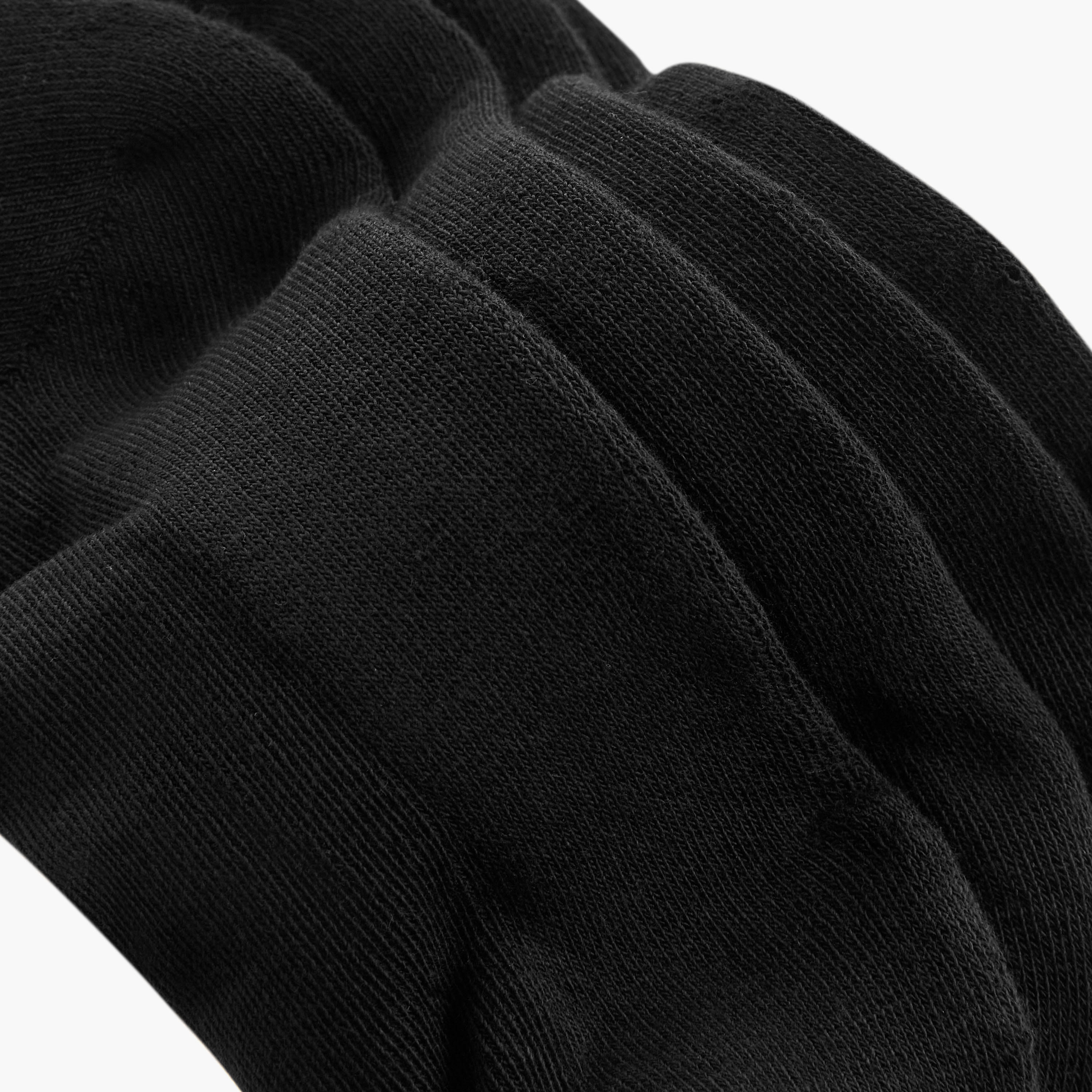 Dash Solid Ankle Length Cushioned Sports Socks - Set of 3-men-socks-image-4