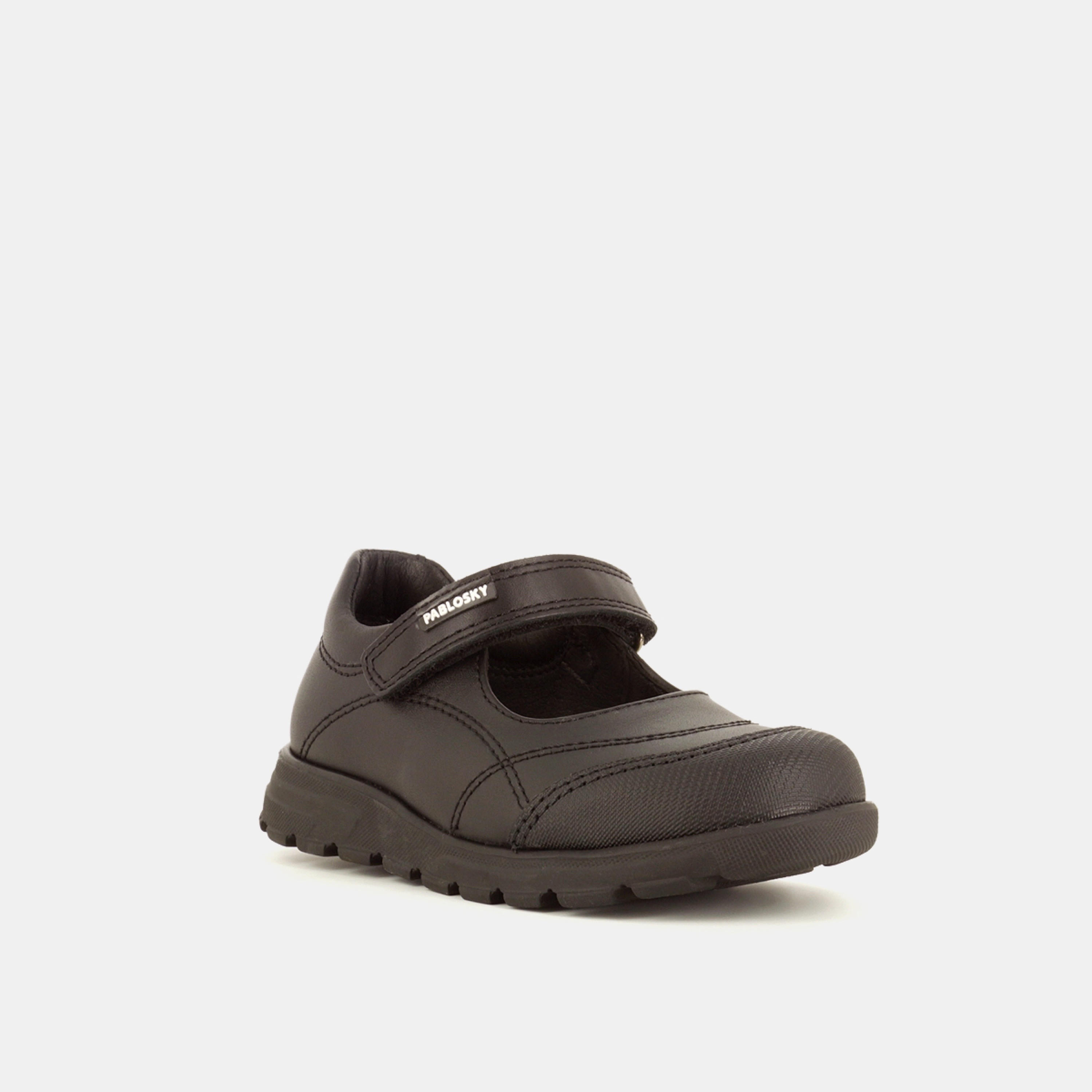 Pablosky Girls' Mary Jane Shoes with Hook and Loop Closure-girls-shoes-maryjanes-image-2