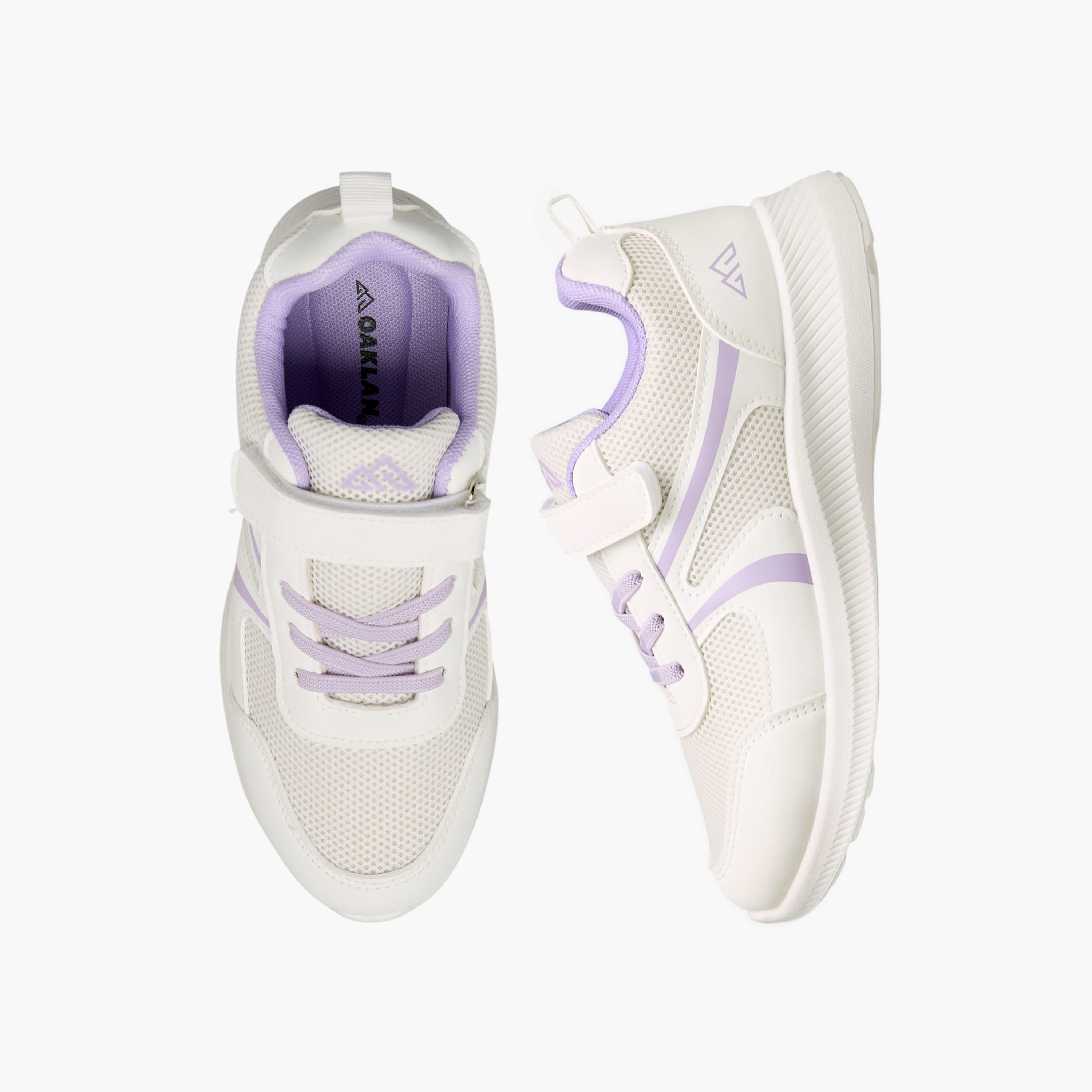 حذاء رياضي بشريط إغلاق لاصق للبنات من أوكلان من شو إكسبريس-girls-shoes-sports-image-1