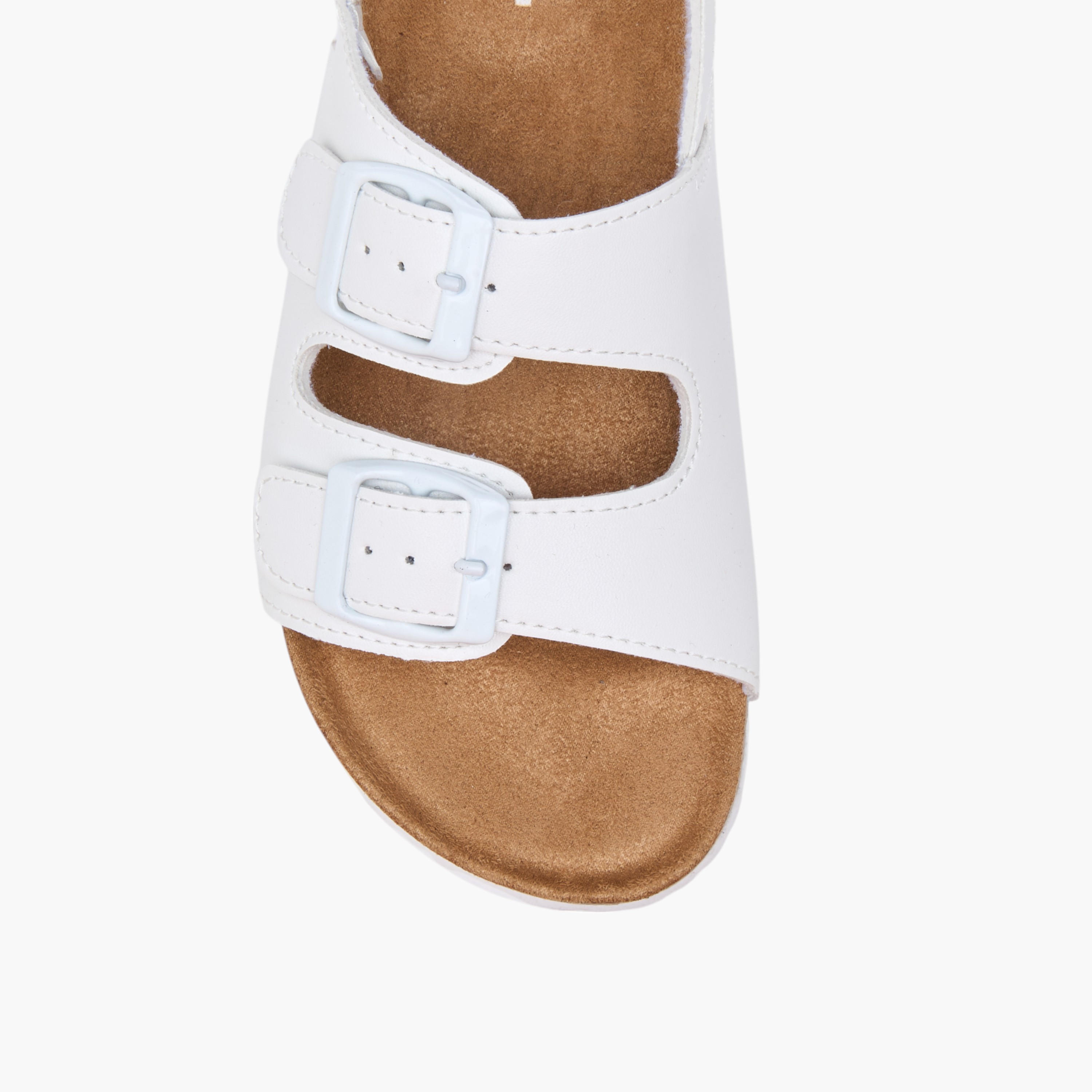 LBL by Shoexpress Buckle Accent Strap Sandals with Hook and Loop Closure-boys-shoes-sandals-image-3