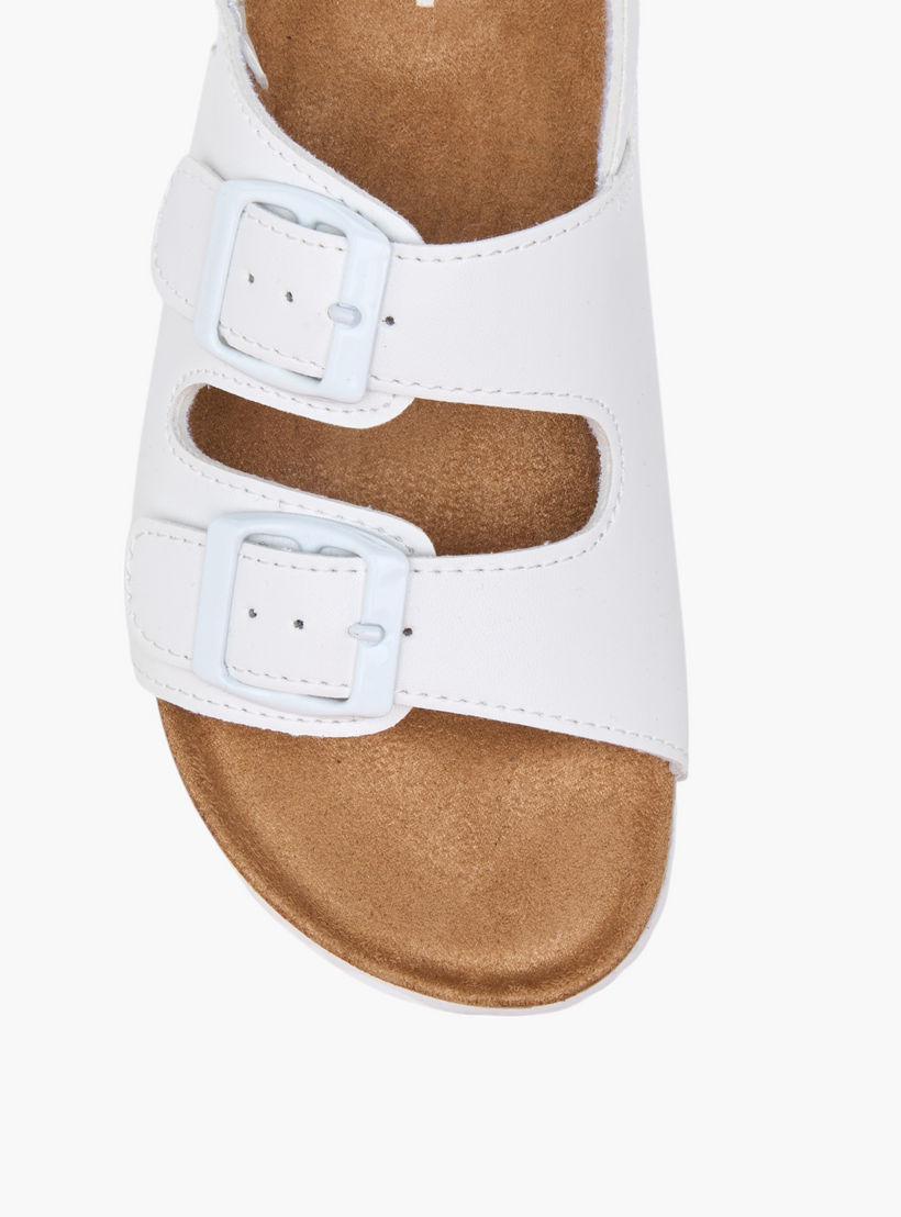LBL by Shoexpress Buckle Accent Strap Sandals with Hook and Loop Closure-boys-shoes-sandals-image-3