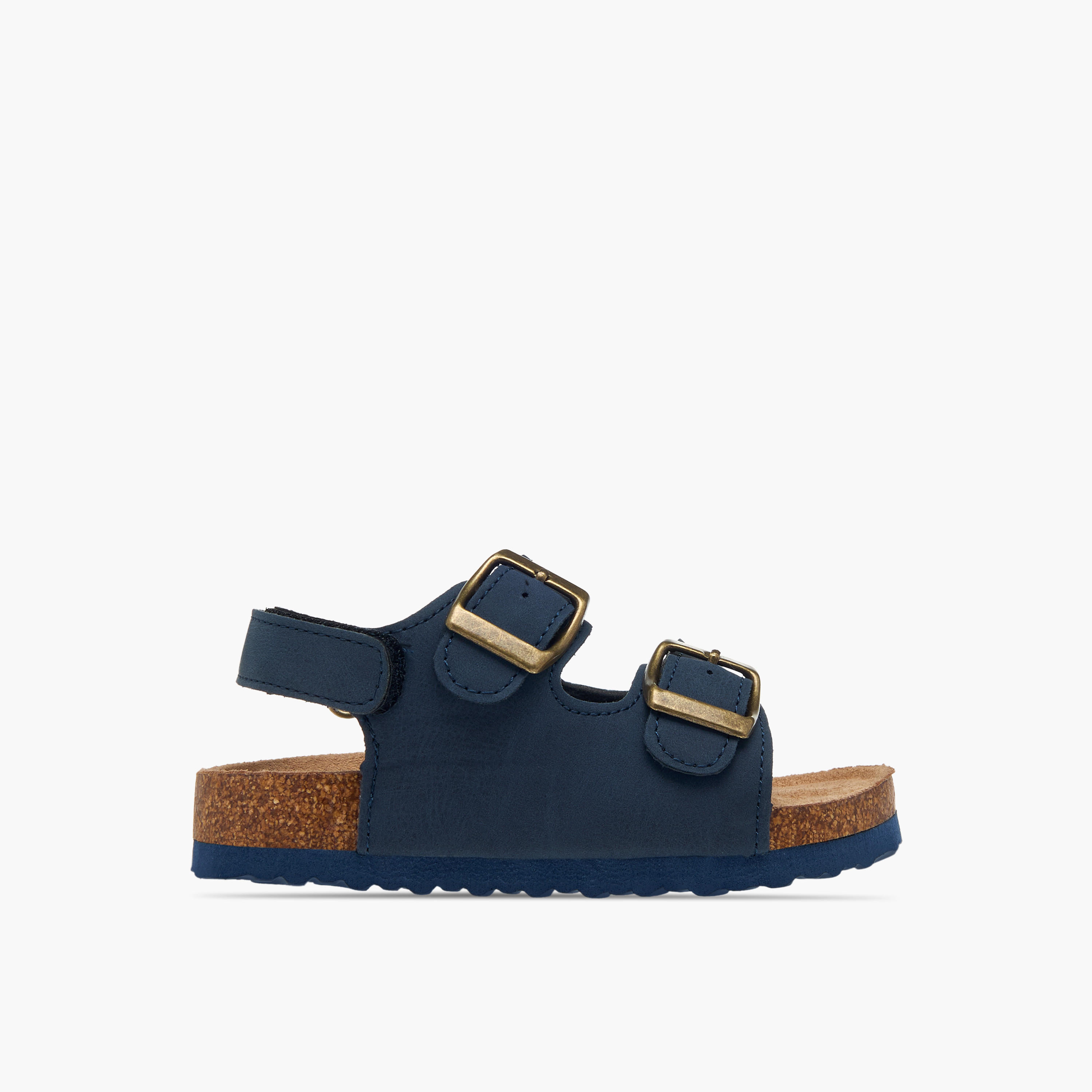 LBL by Shoexpress Buckle Detail Sandals with Hook and Loop Closure-boys-shoes-sandals-image-2