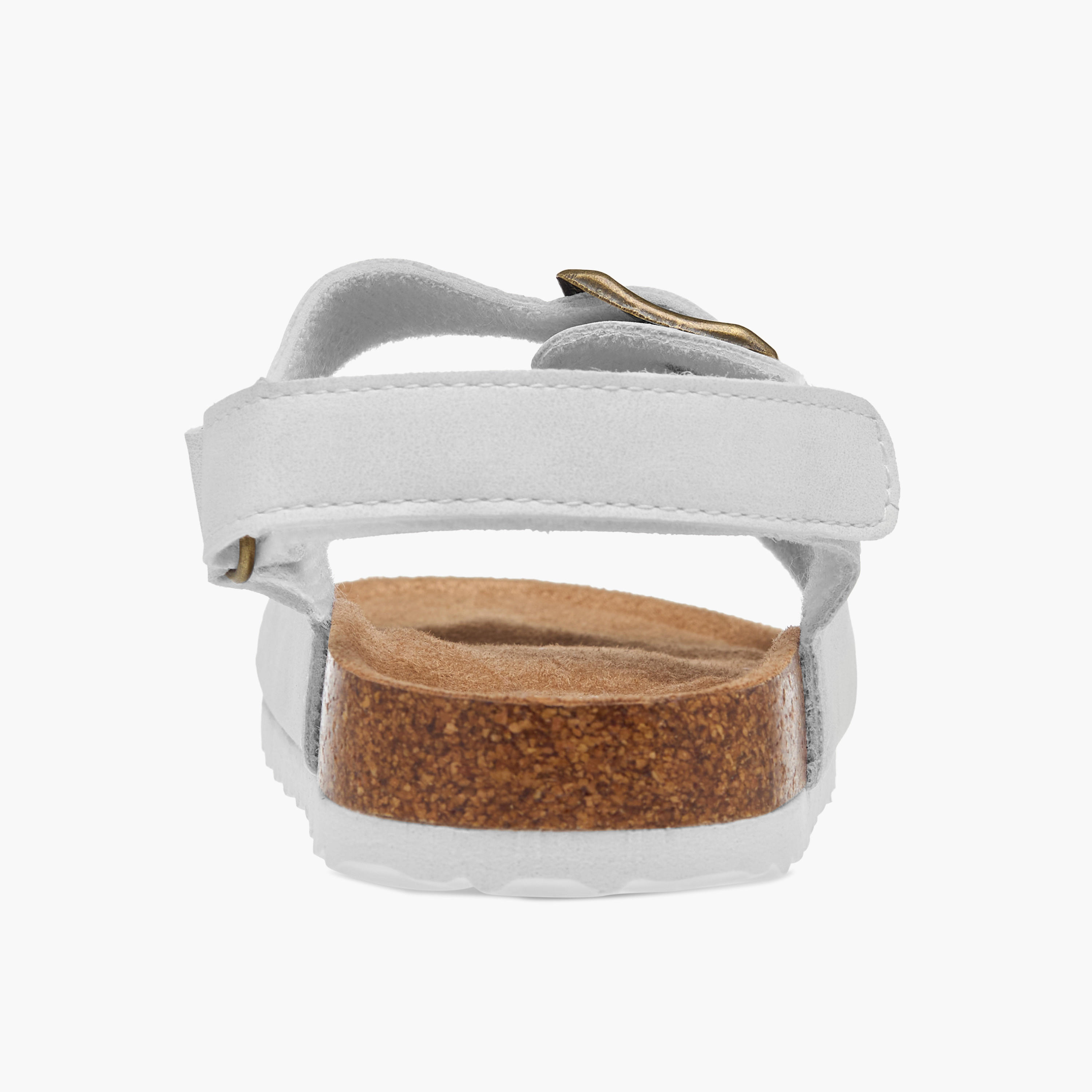 LBL by Shoexpress Buckle Detail Sandals with Hook and Loop Closure-boys-shoes-sandals-image-4