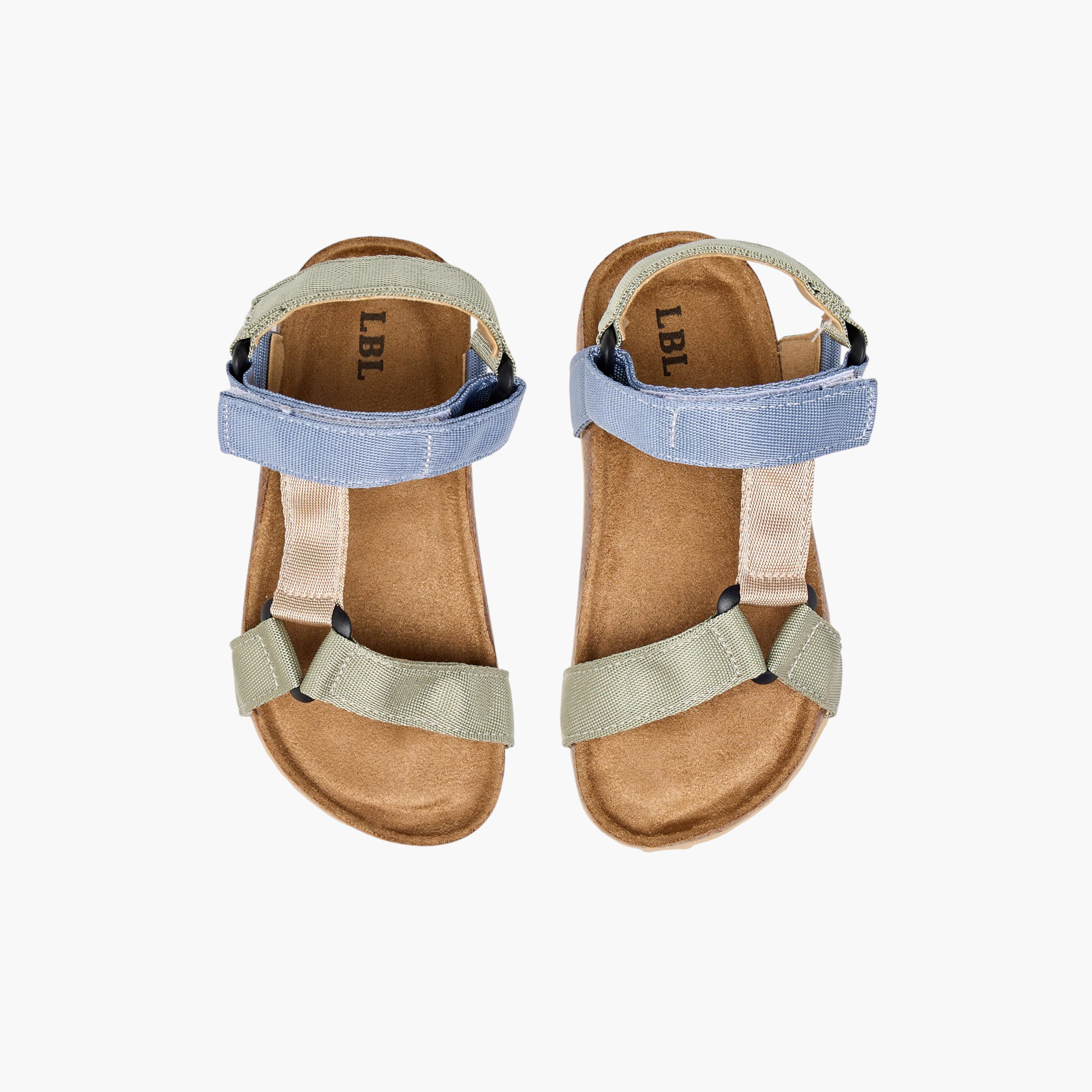 LBL by Shoexpress Boys Hook and Loop Sandals-boys-shoes-sandals-image-1