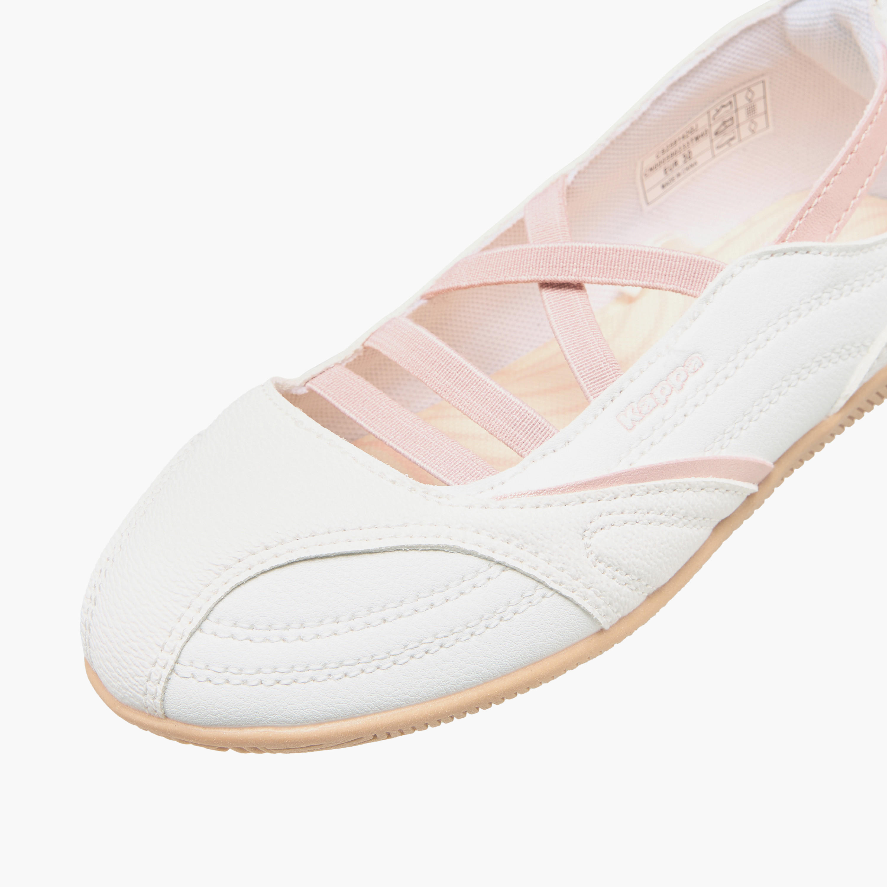 Kappa Girls Slip-On Ballerina Shoes-girls-shoes-ballerinas-image-4