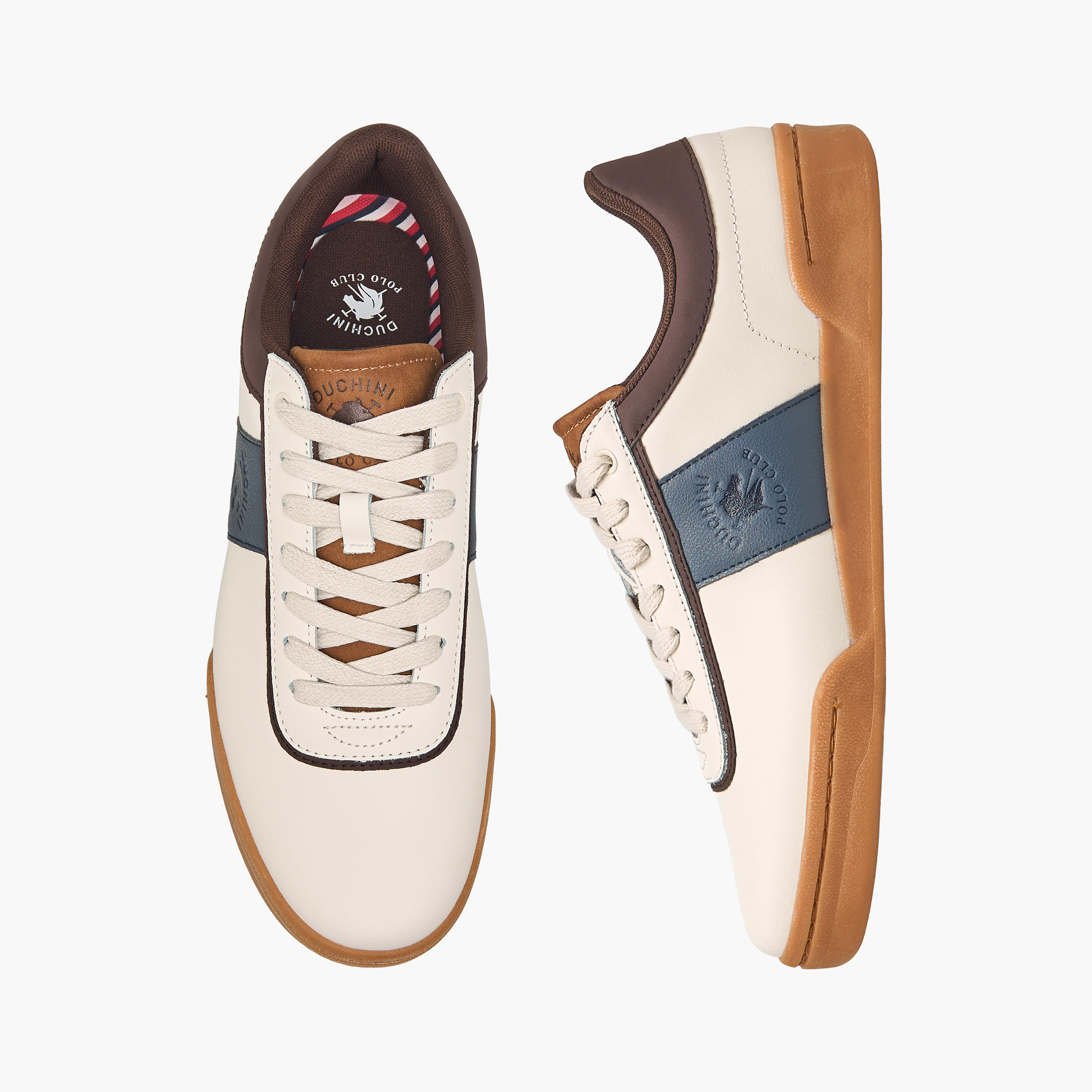 Duchini Polo Club Men Lace-Up Sneakers-men-shoes-sneakers-image-1