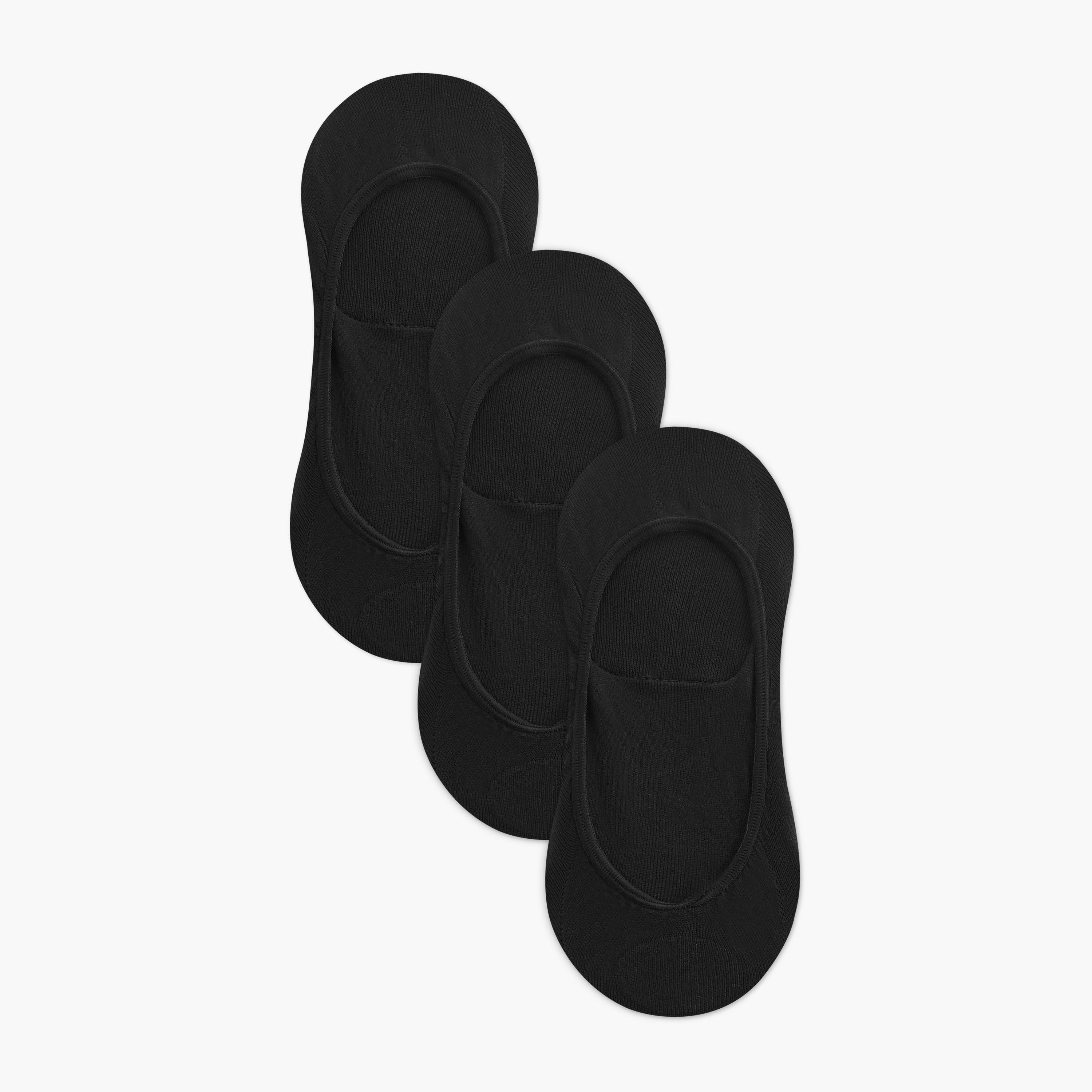Flora Bella Celeste Solid No Show Socks - Set of 3-women-socksandstockings-image-1
